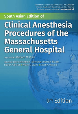 Clinical Anesthesia Procedures Of The Massachusetts General Hospital 9th SAE/2016 (OLD)