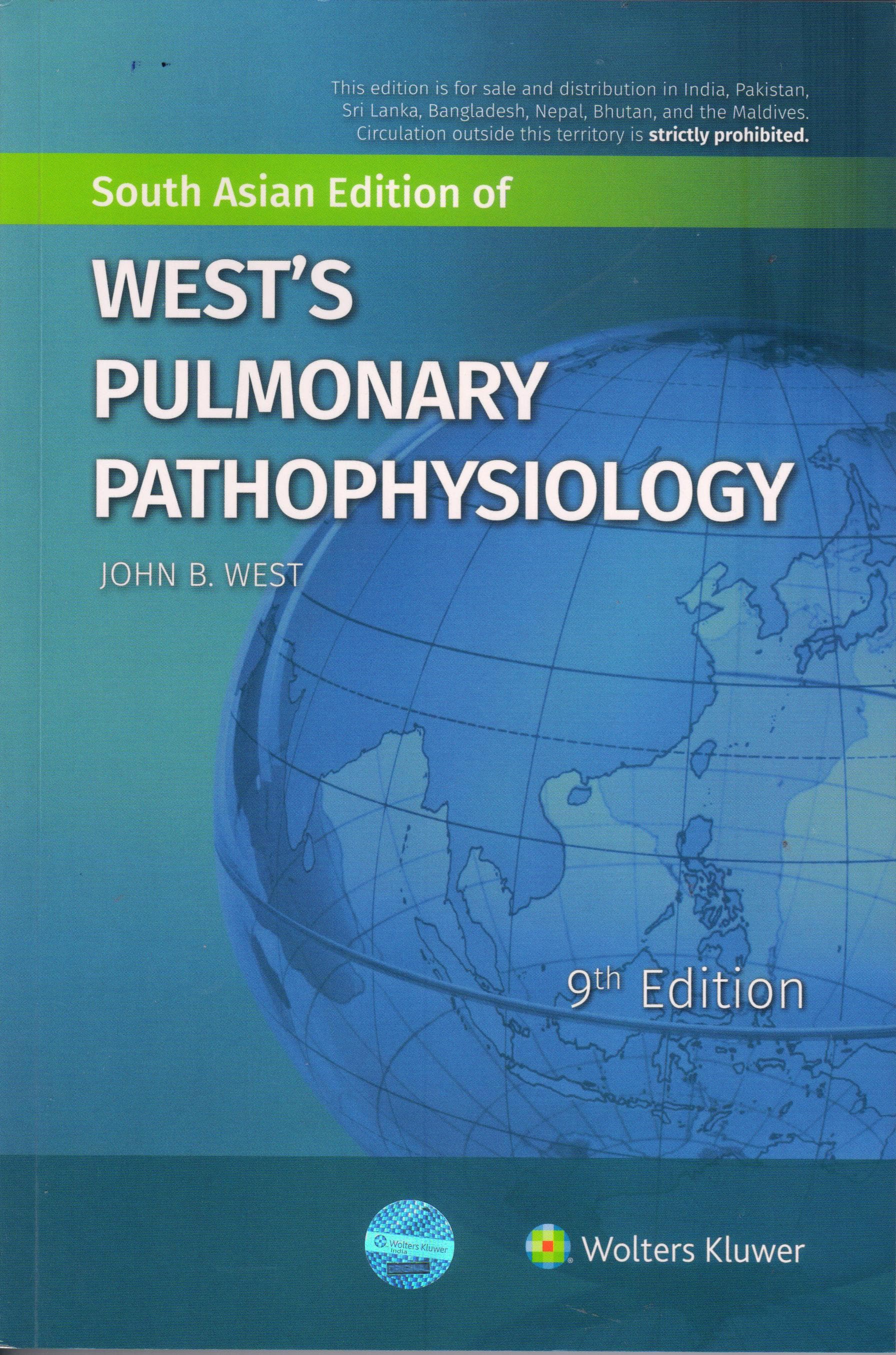 Wests Pulmonary Pathophysiology 9th SAE/2017