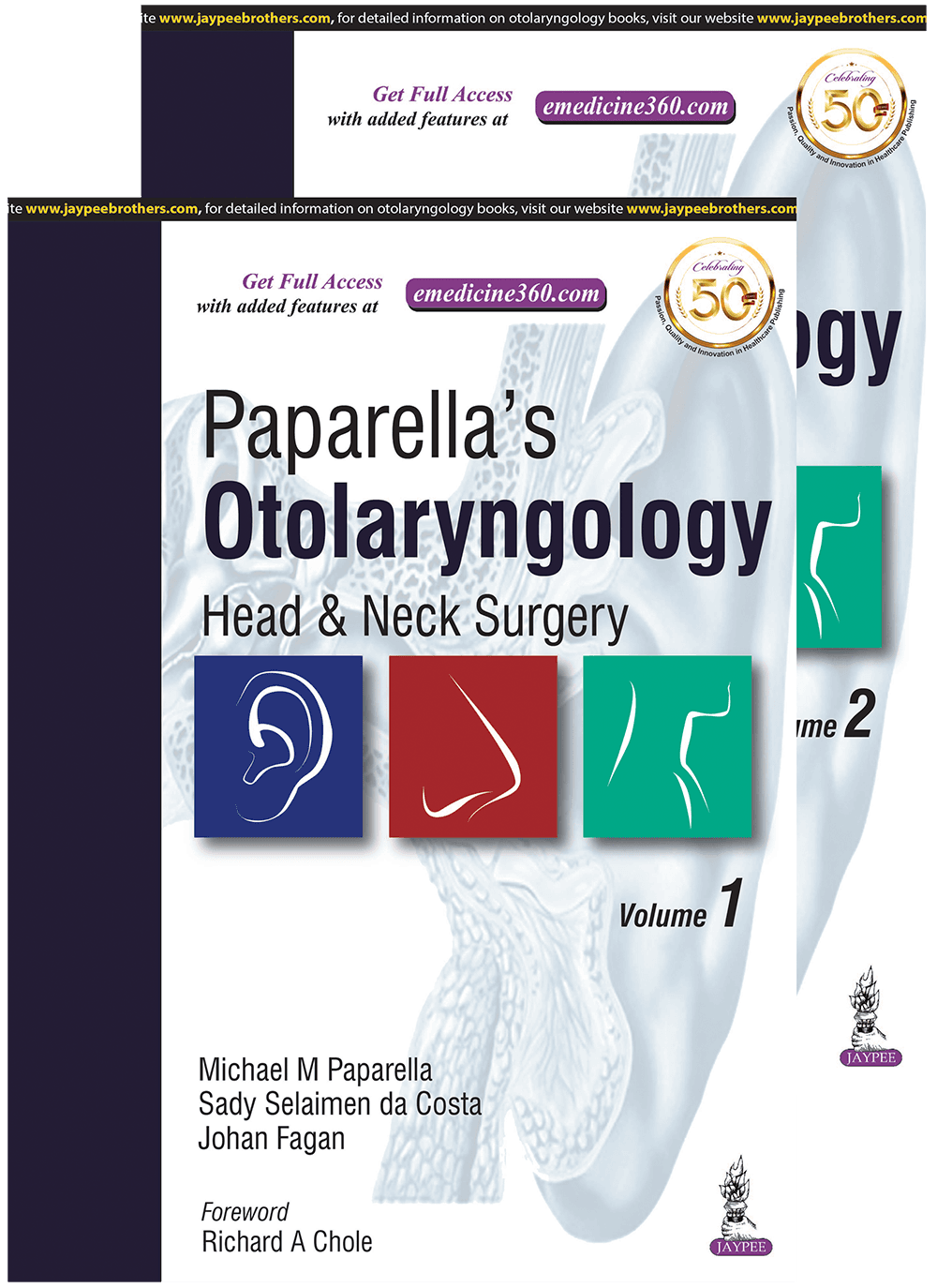 Paparella's Otolaryngology 1st/2020 (2 Vols. Set)