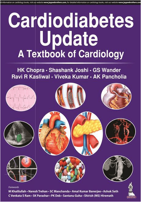 Cardiodiabetes Update A Textbook of Cardiology 1st/2018