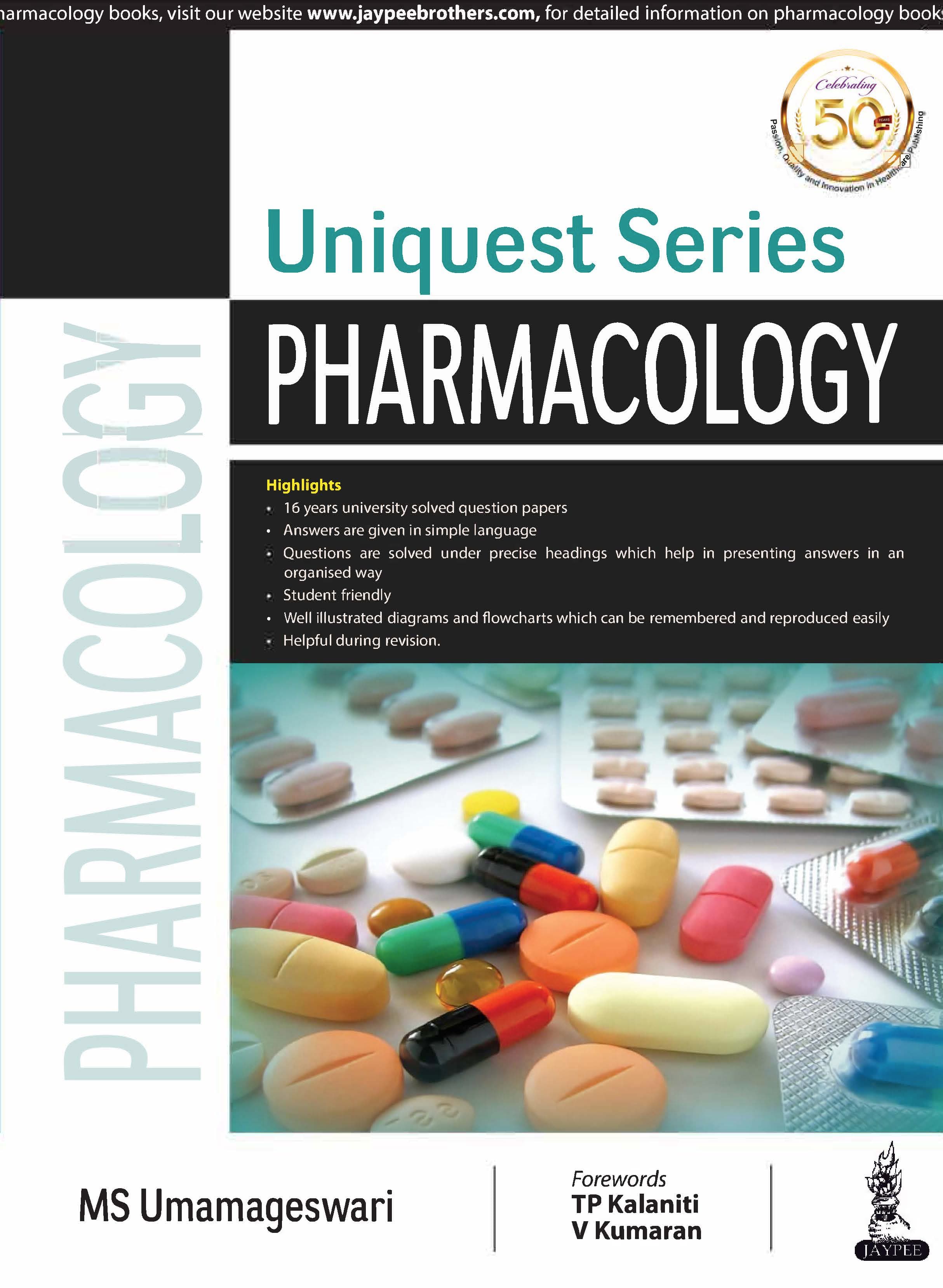 Uniquest Series Pharmacology 1st/2019