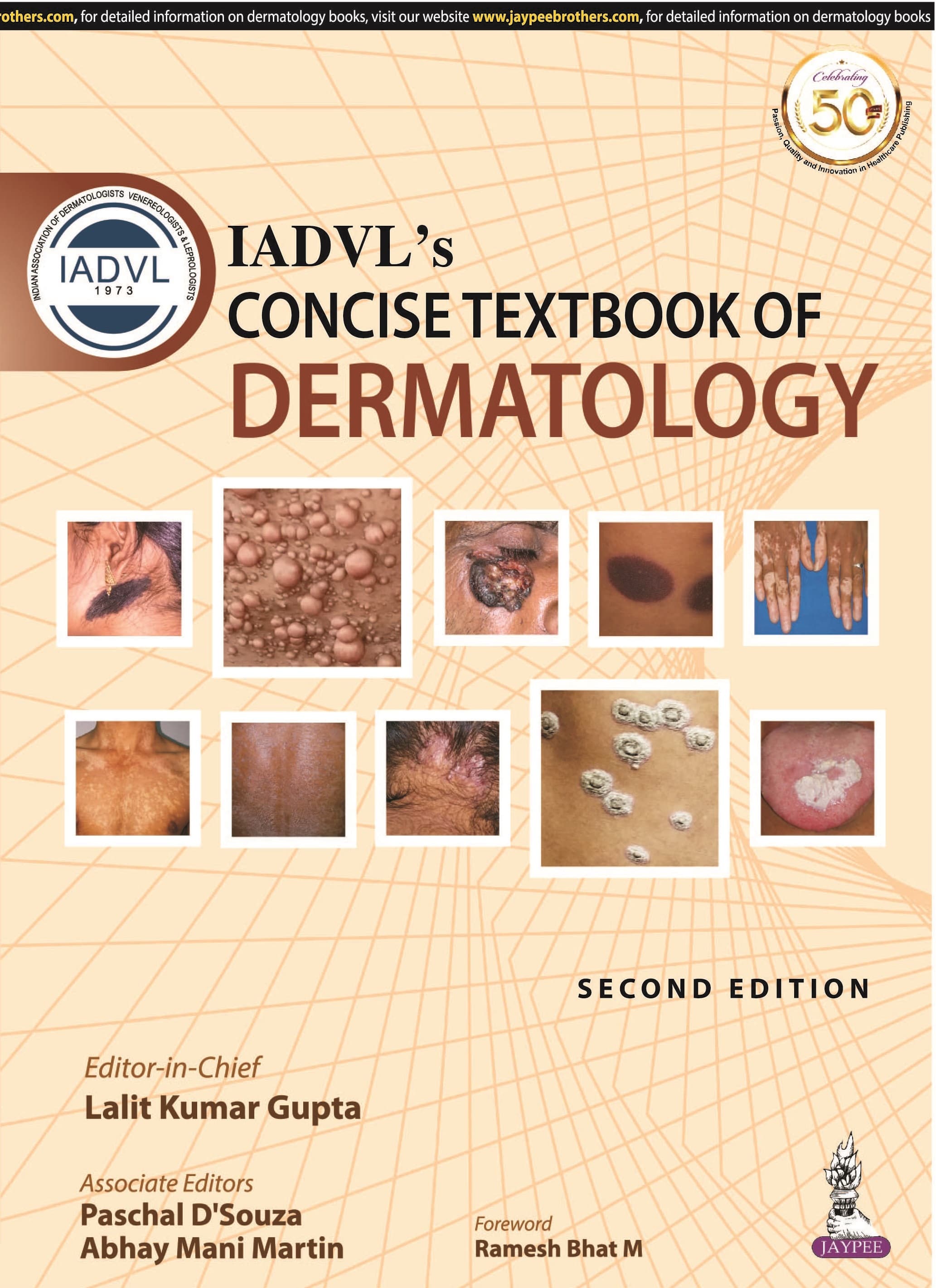 IADVL'S Concise Textbook of Dermatology 2nd/2019