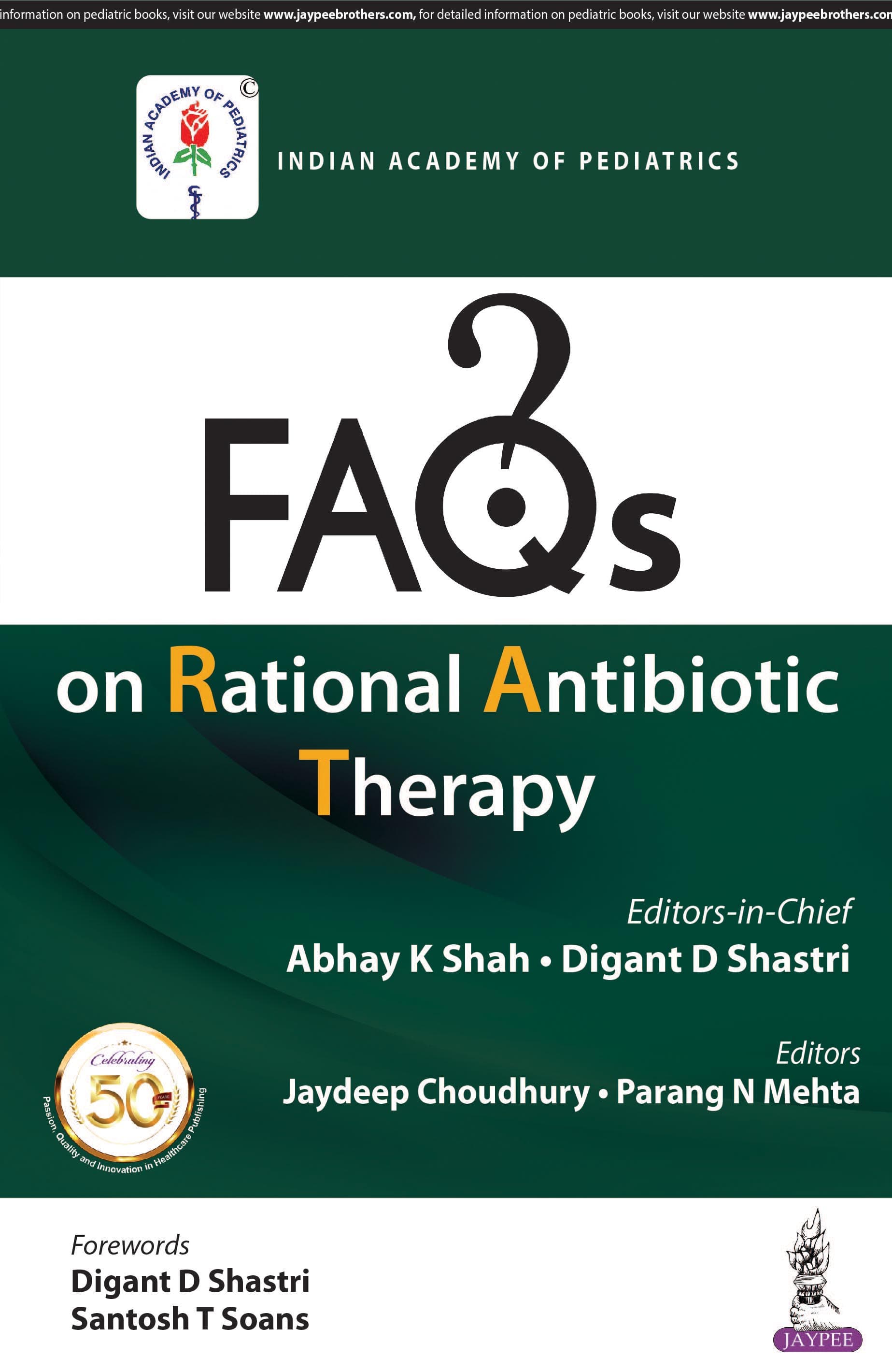 FAQs On Rational Antibiotic Therapy 1st/2019