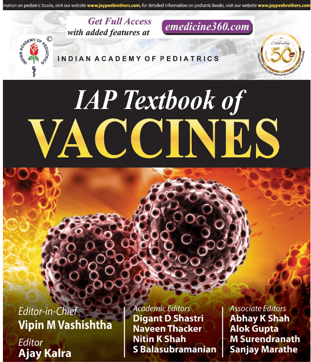 IAP Textbook of Vaccines 2nd/2020