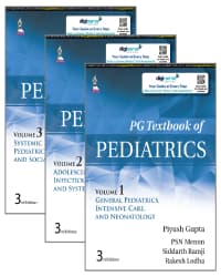 PG Textbook of Pediatrics 3rd/2022 (3 Vols)