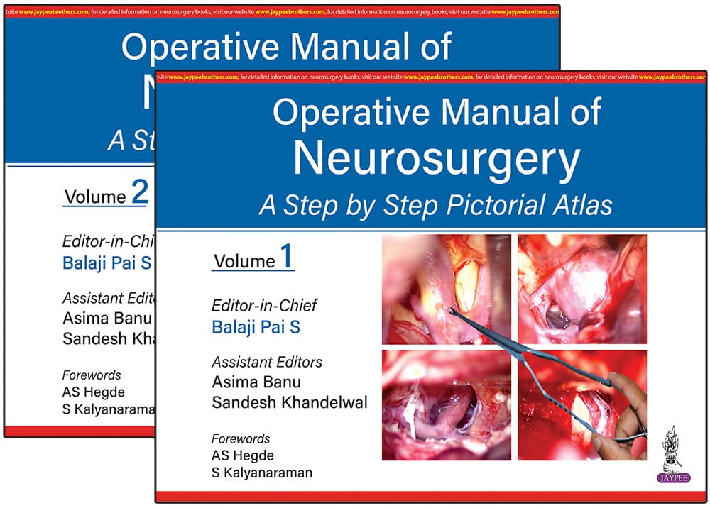 Operative Manual of Neurosurgery 1st/2022 (2 Vols)