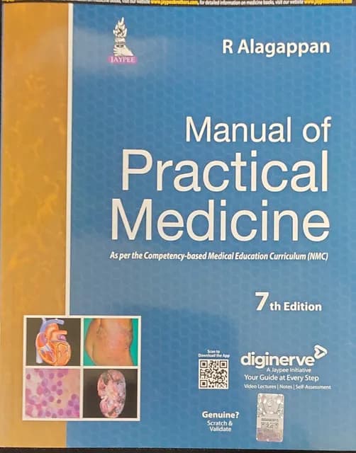 Manual of Practical Medicine 7th/2023