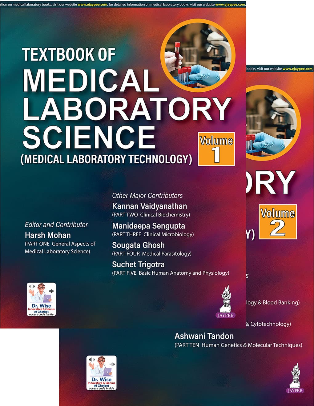 Textbook of Medical Laboratory Science 1st/2025 (2 Vols)