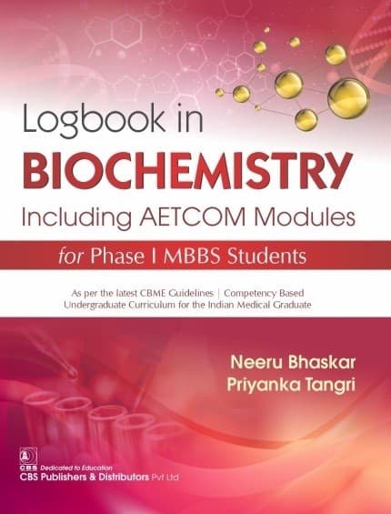 Logbook In Biochemistry Including AETCOM Modules 1st/2020