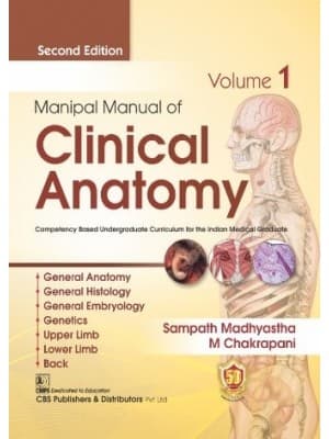 Manipal Manual of Clinical Anatomy 2nd/2023 (Vol 1)