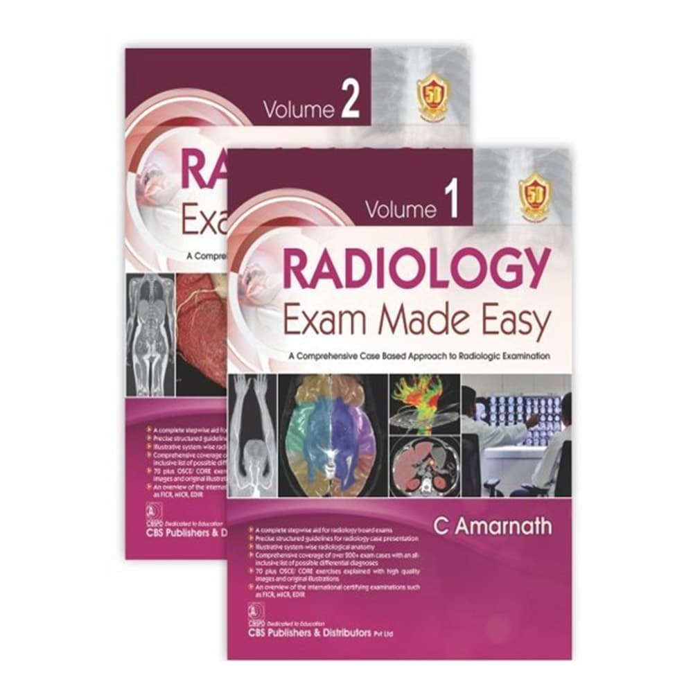Radiology Exam Made Easy 1st/2024 (2 Vols)