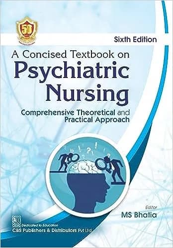 Concised Textbook on Psychiatric Nursing 6th/2024