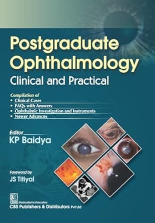 Postgraduate Ophthalmology Clinical And Practical 1st/2024