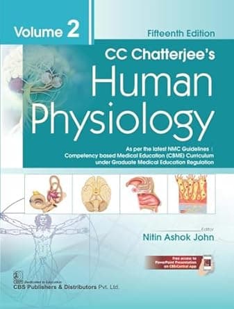 Chatterjees Human Physiology 15th/2025 (Vol 2)
