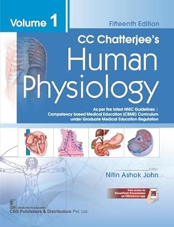 Chatterjees Human Physiology 15th/2025 (Vol 1)