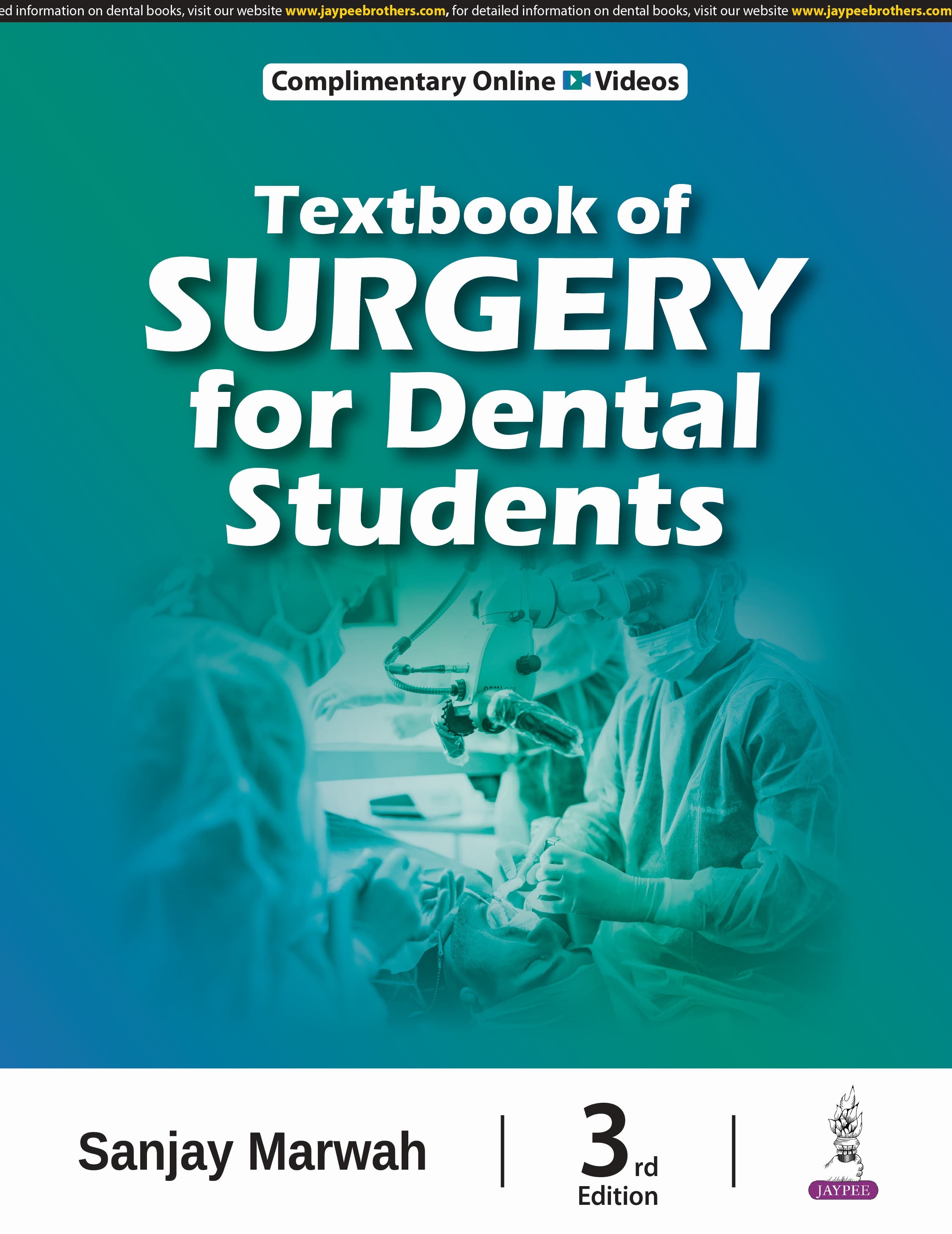 Textbook of Surgery for Dental Students 3rd/2025