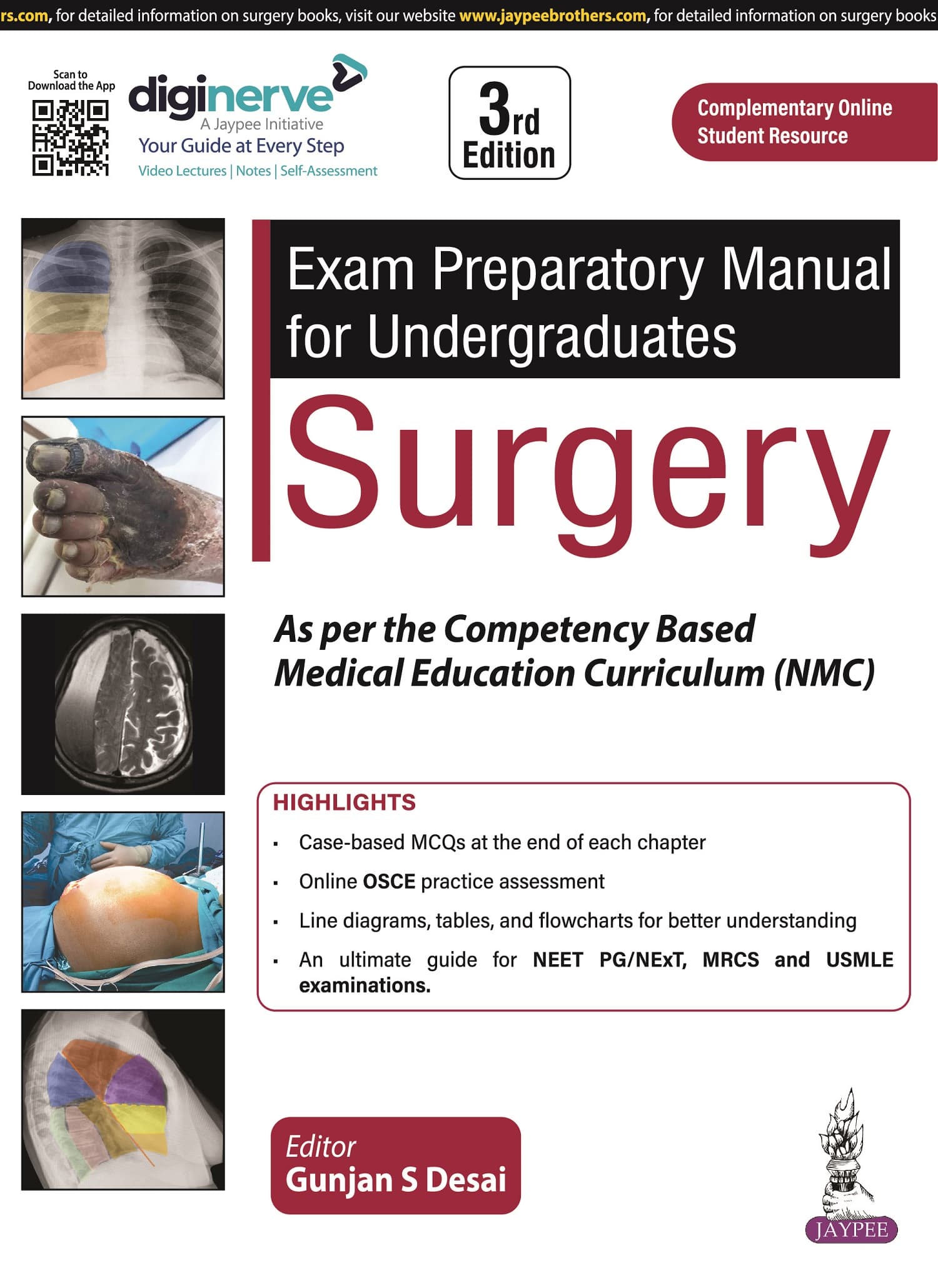 Exam Preparatory Manual for Undergraduates Surgery 3rd/2023 (Reprint 2024)