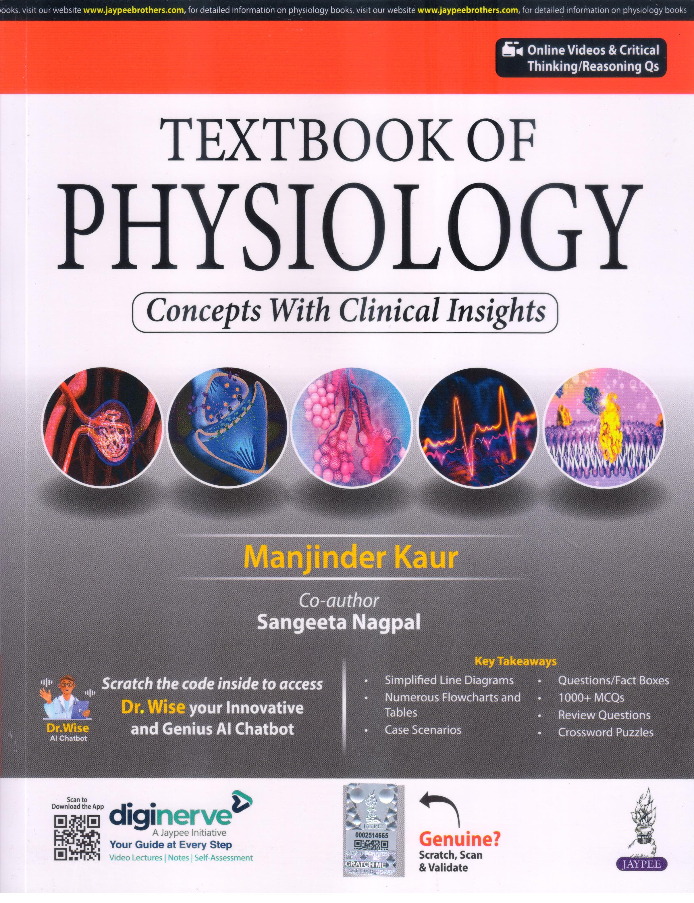 Textbook of Physiology Concepts with Clinical Insights 1st/2025