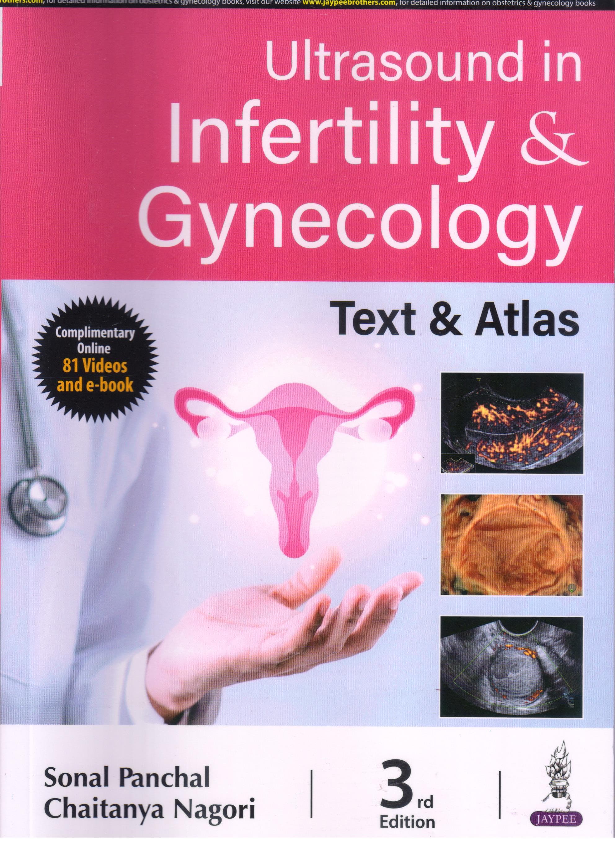 Ultrasound in Infertility & Gynecology Text & Atlas 3rd/2024