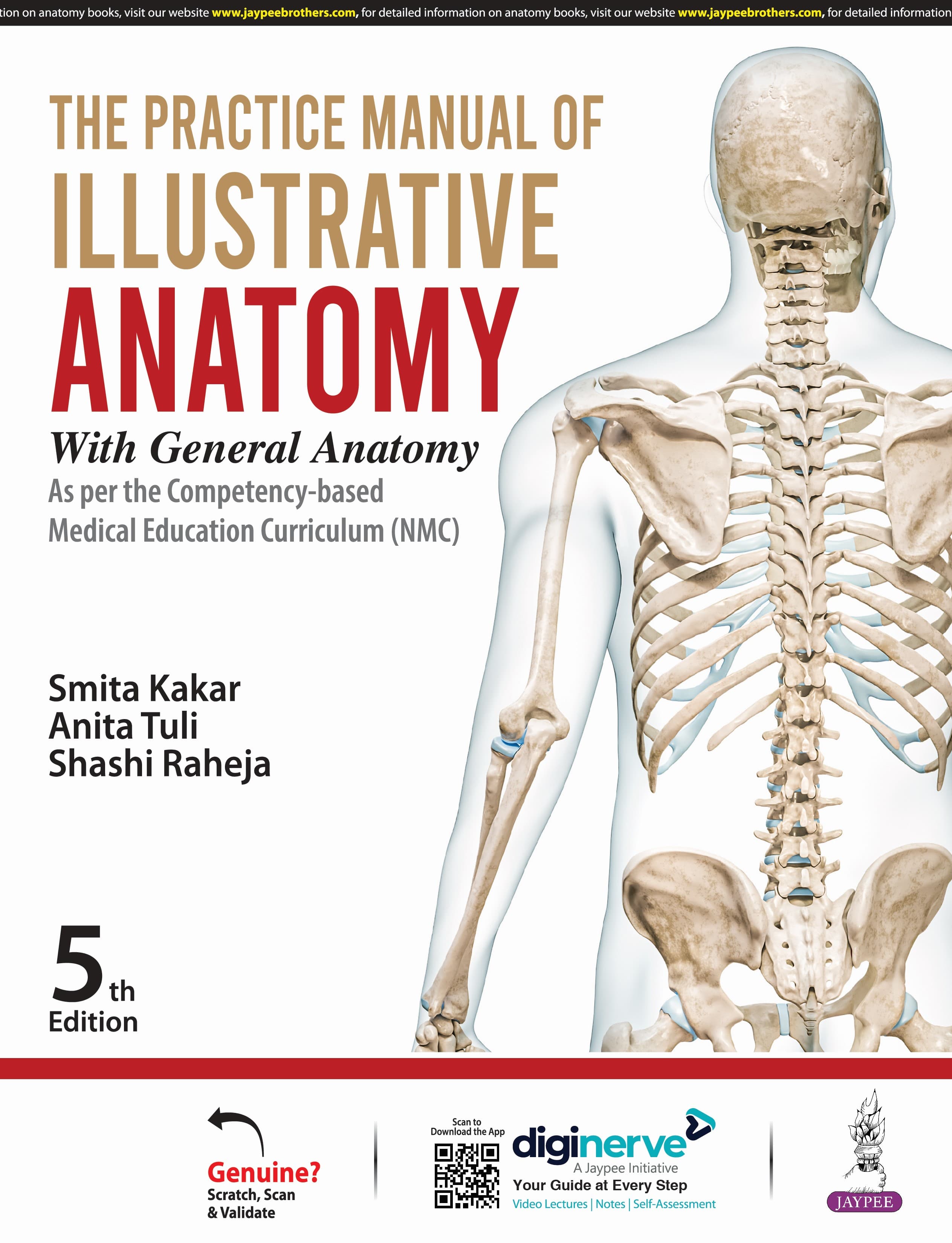 Practice Manual of Illustrative Anatomy with General Anatomy 5th/2025
