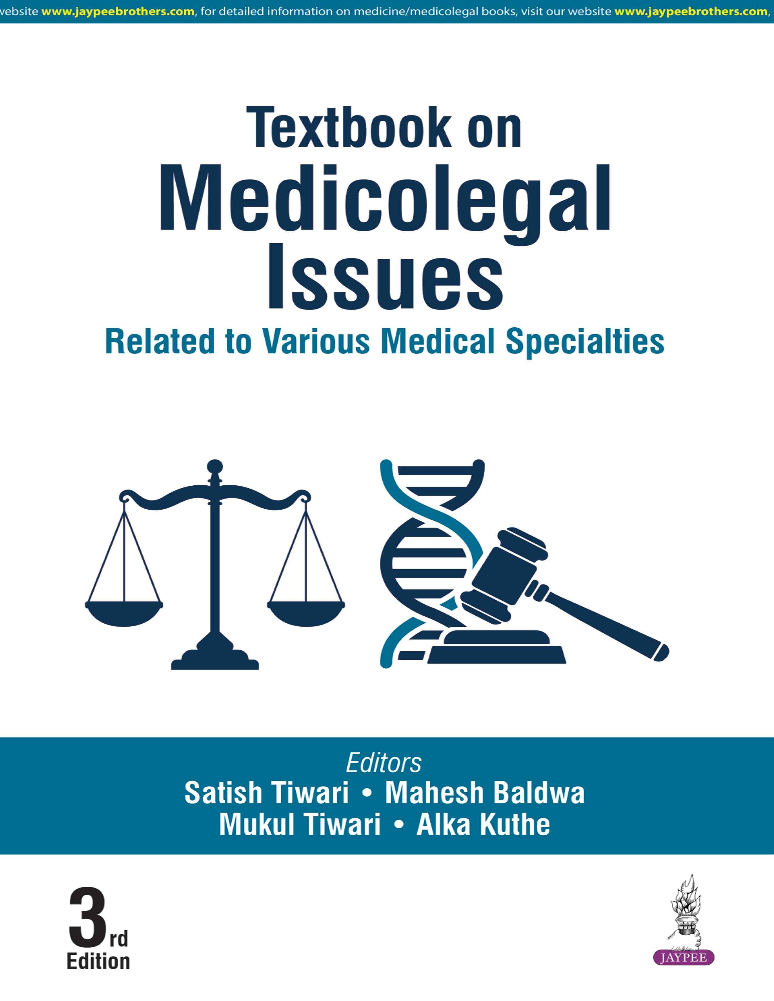Textbook on Medicolegal Issues Related to Various Medical Specialties 3rd/2026