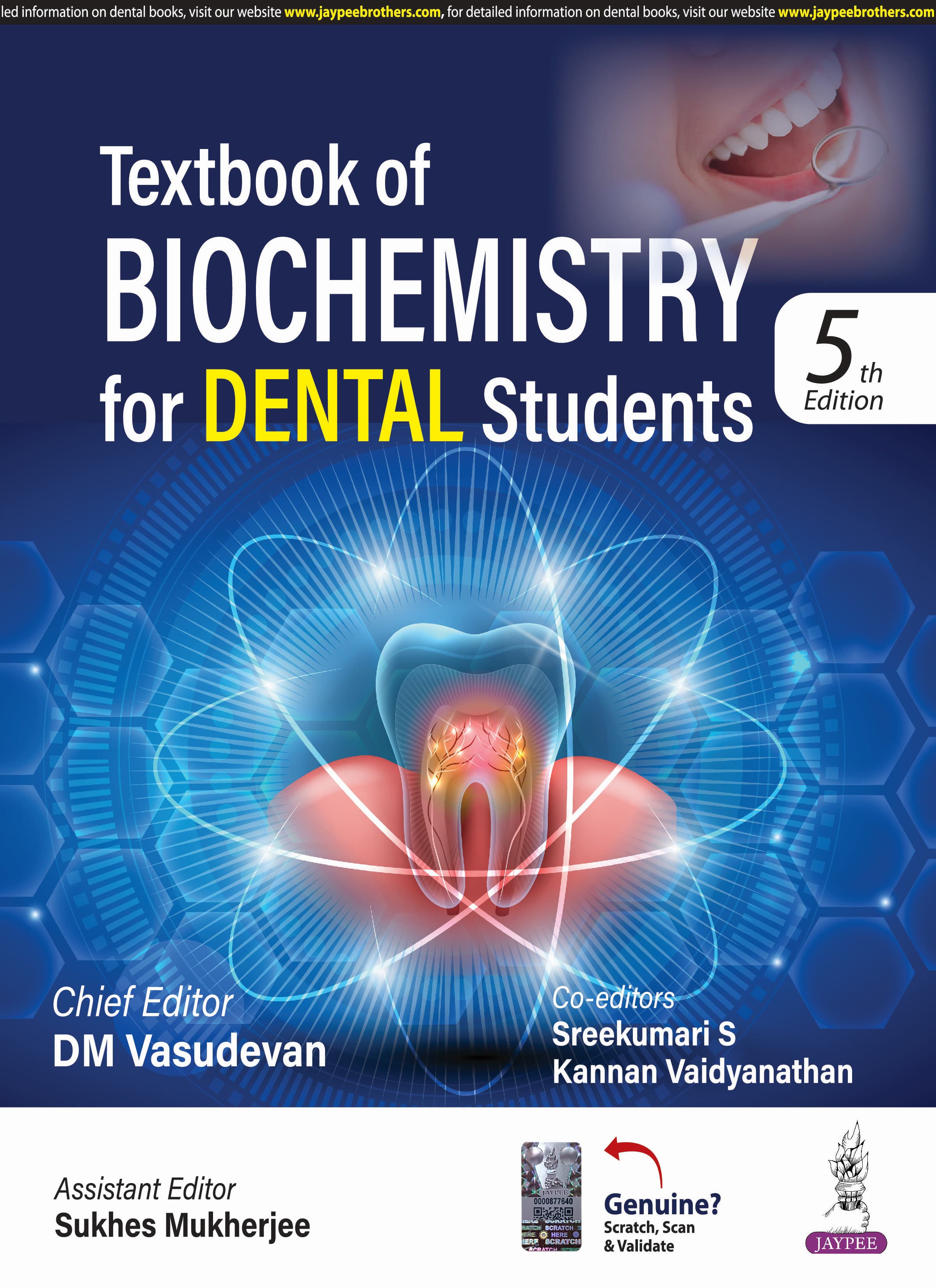 Textbook of Biochemistry for Dental Students 5th/2025