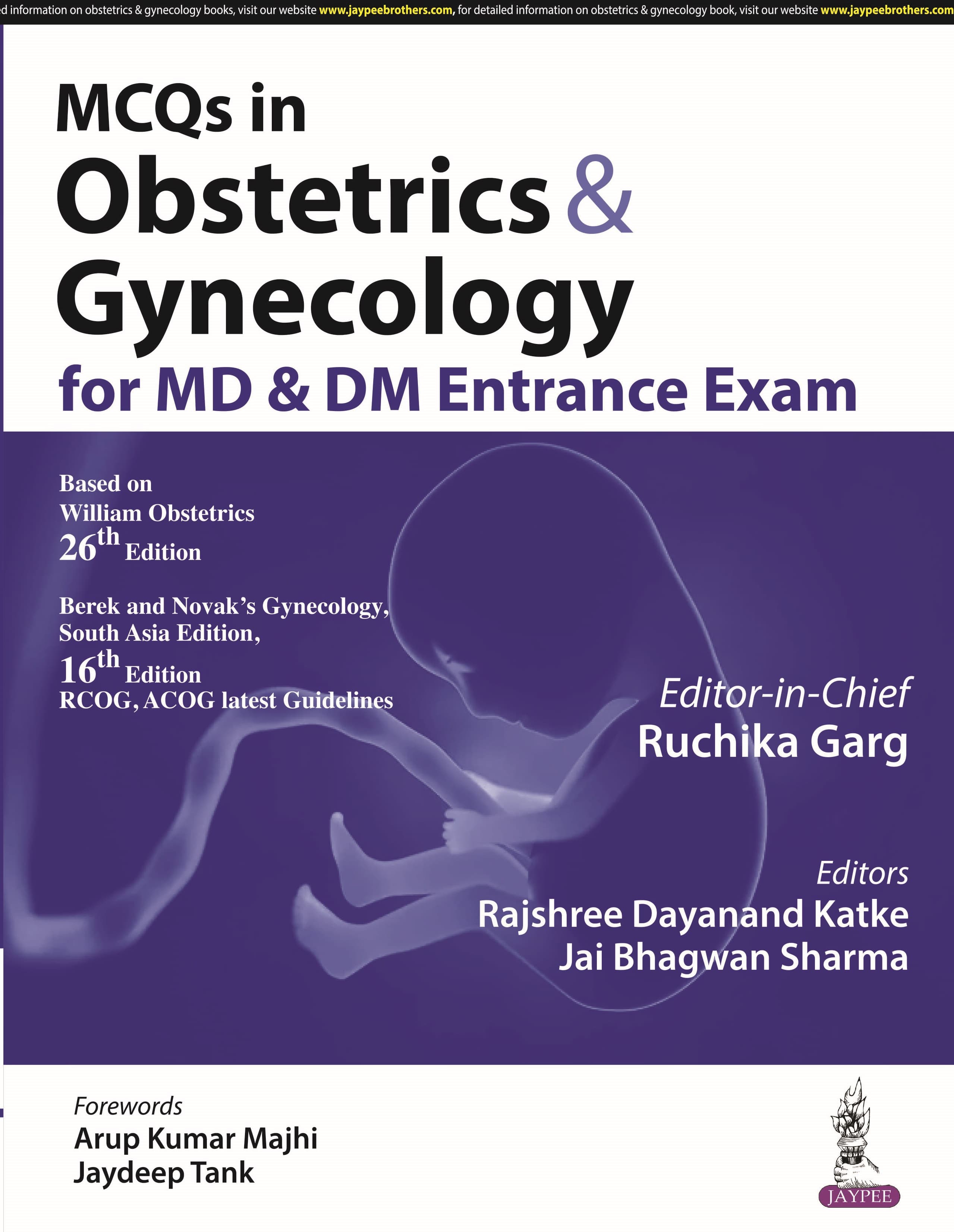 MCQs in Obstetrics & Gynecology for MD & DM Entrance Exam 1st/2024