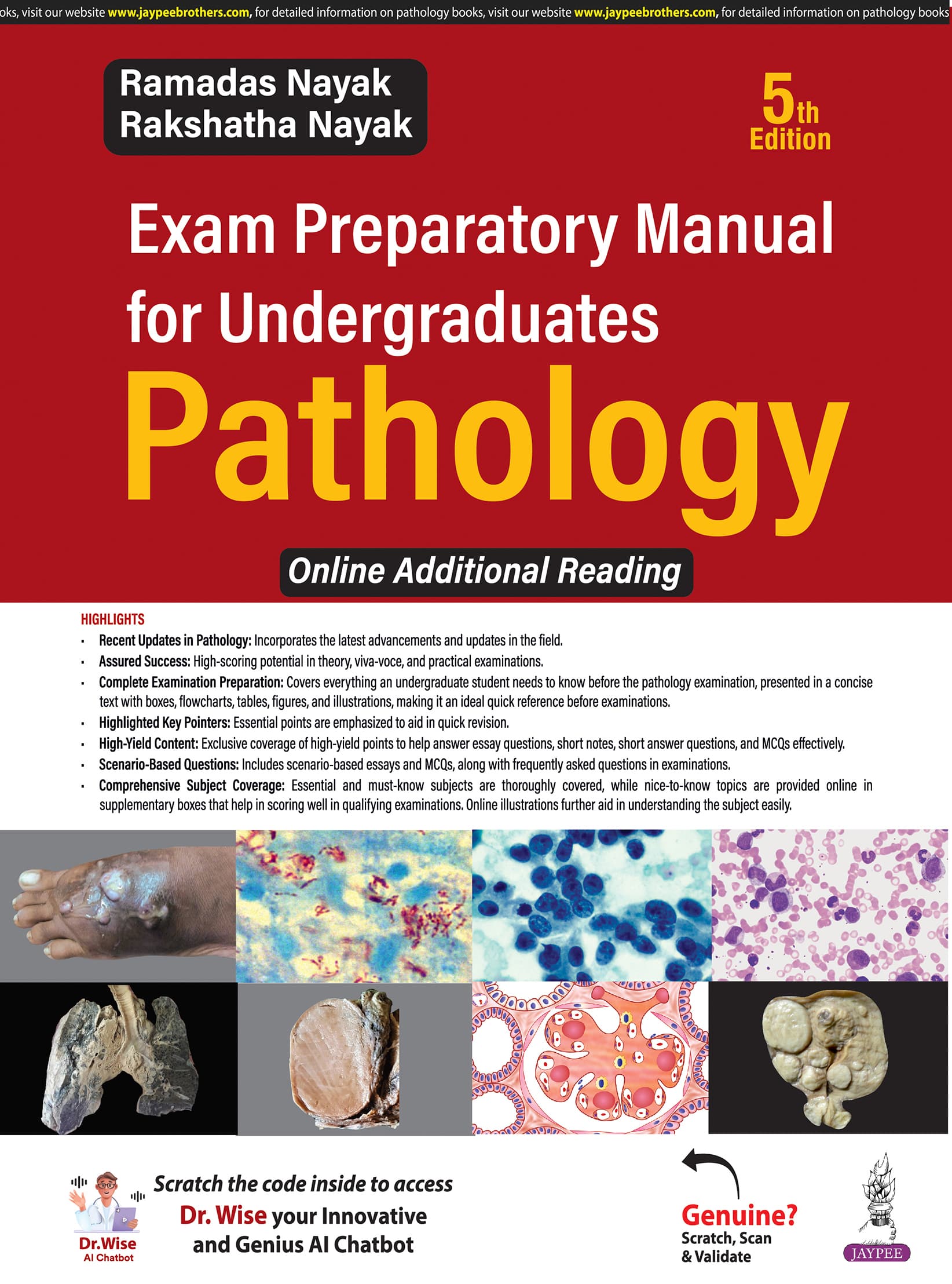 Exam Preparatory Manual for Undergraduates Pathology 5th/2025