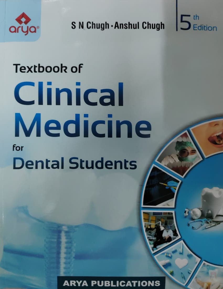 Textbook of Clinical Medicine for Dental Students 5th/2019 (Reprint 2025)