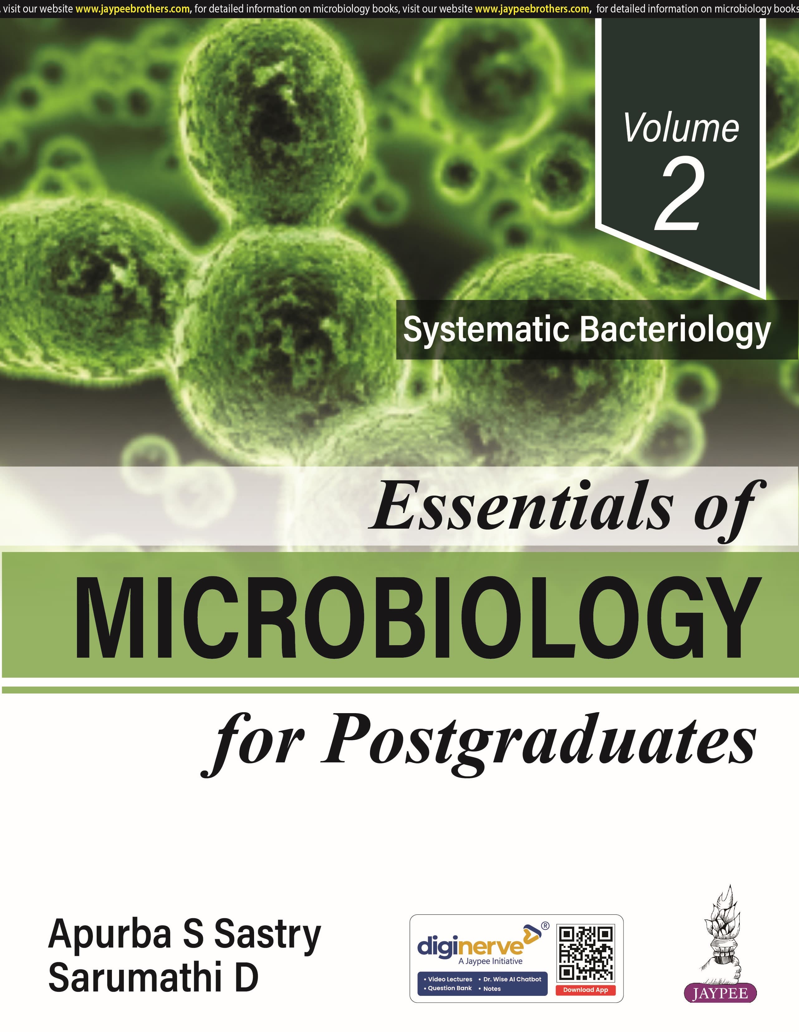 Essentials of Microbiology for Postgraduates 1st/2025 (Vol 2)