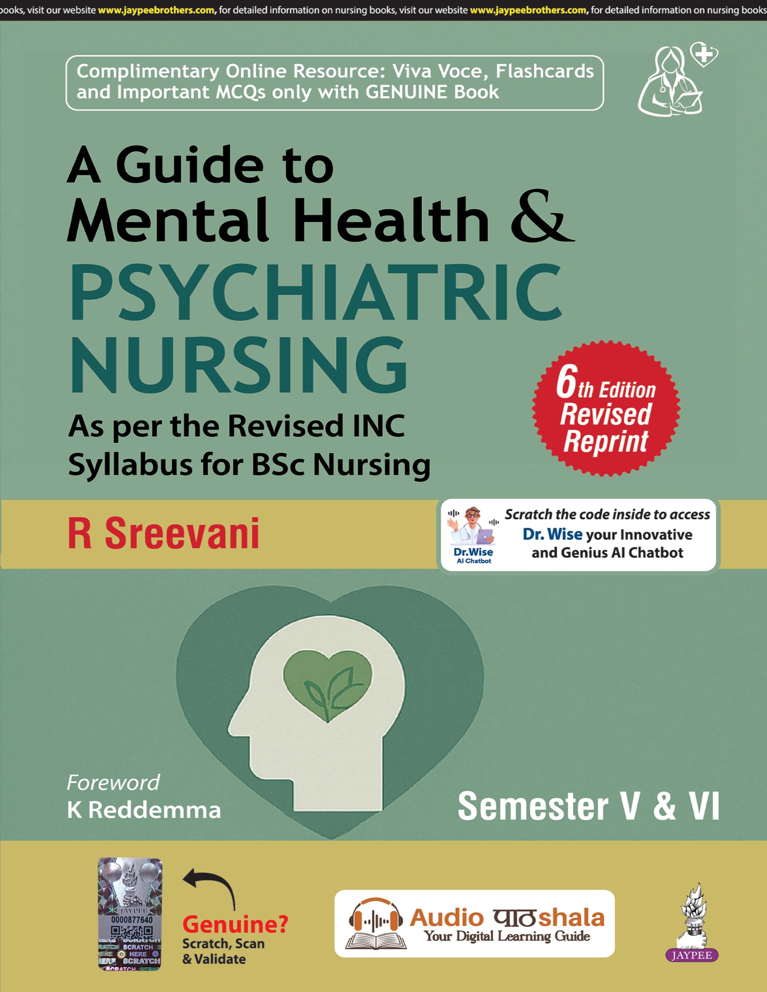 Guide To Mental Health & Psychiatric Nursing 6th/2025 (Revised Reprint)