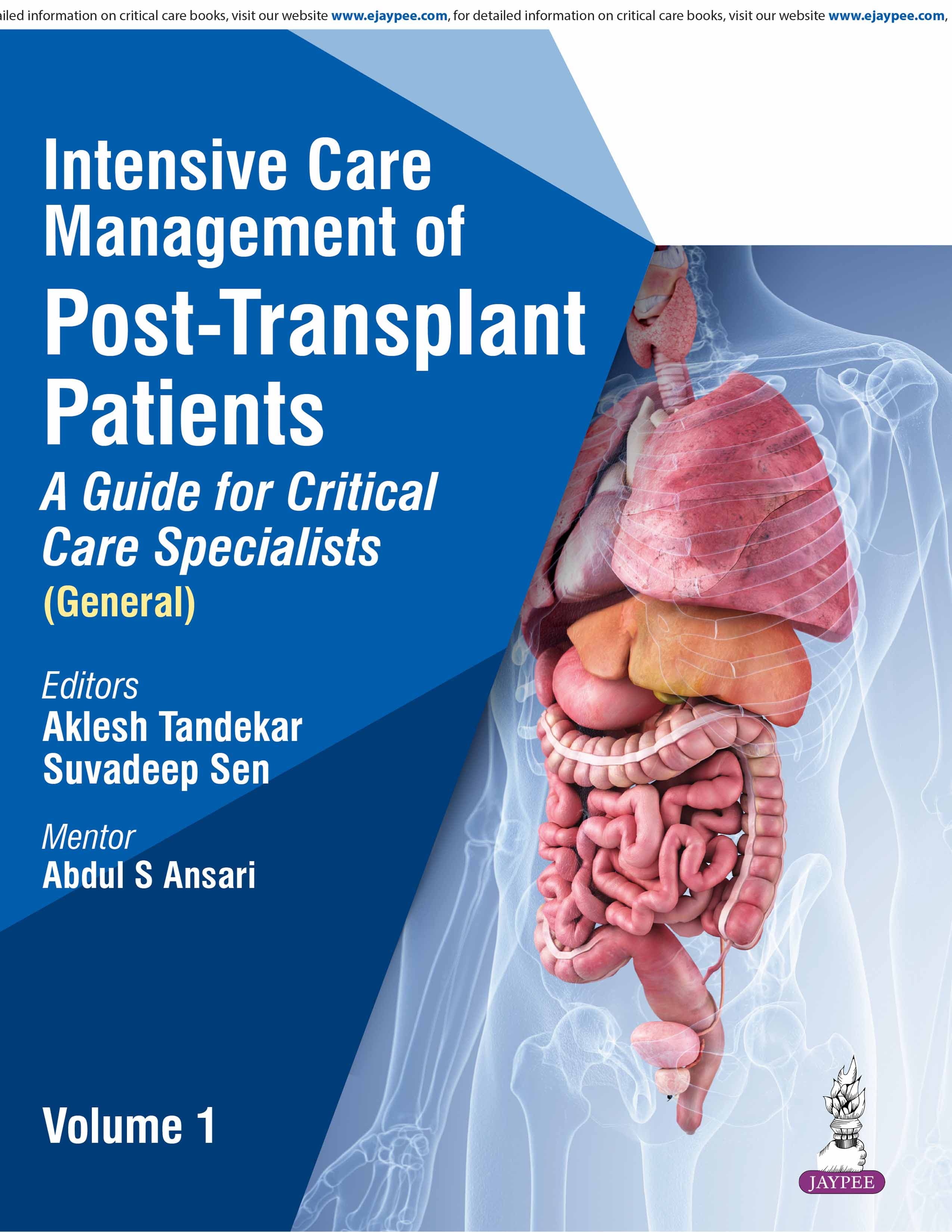 Intensive Care Management of Post-Transplant Patients: A Guide for Critical Care Specialists 1st/2026 (Vol 1)