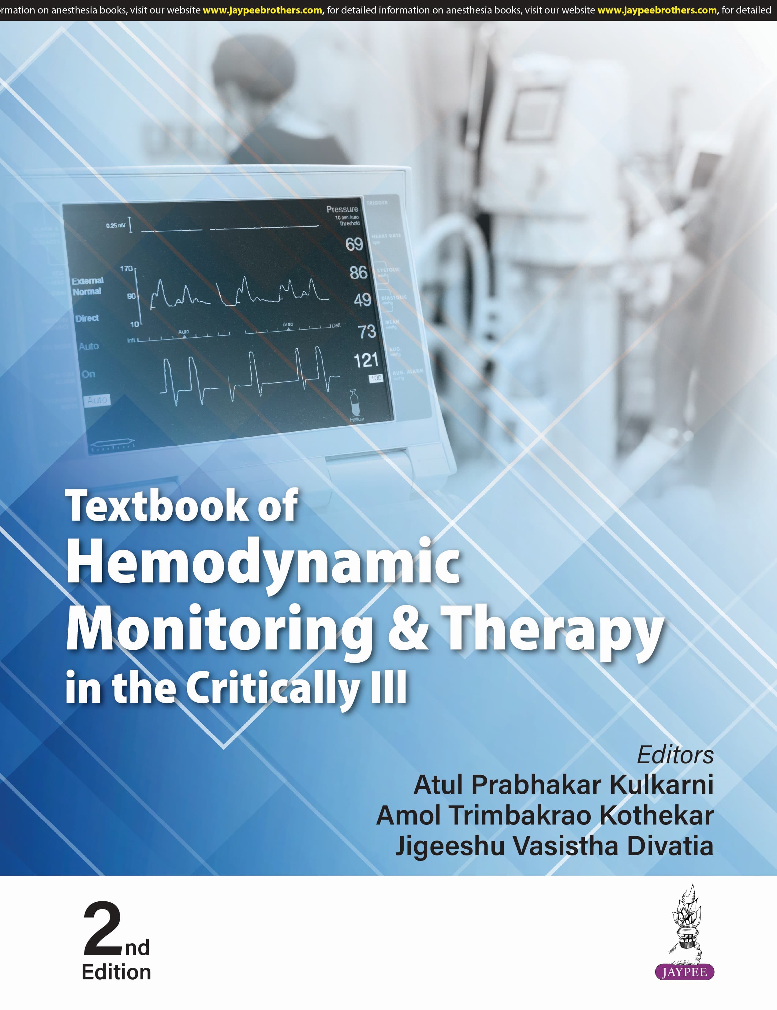 Textbook of Hemodynamic Monitoring and Therapy in the Critically Ill  2nd/2025