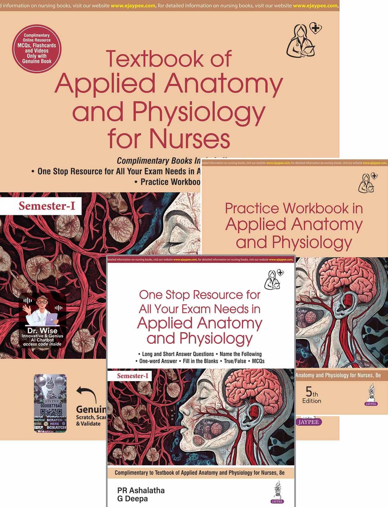 Textbook of Applied Anatomy & Physiology for Nurses 8th/2026