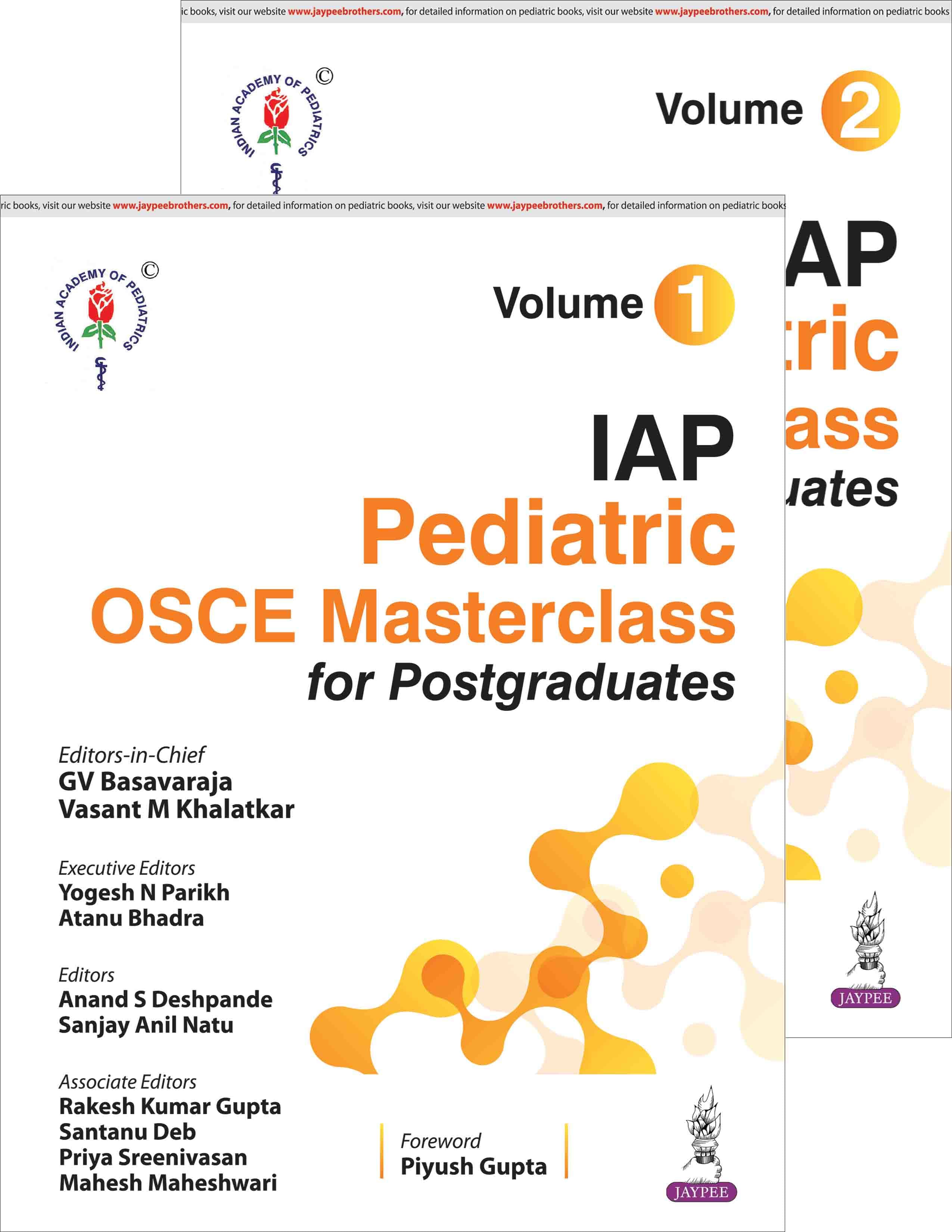 IAP Pediatrics OSCE Masterclass for Postgraduates 1st/2026 (2 Vols)
