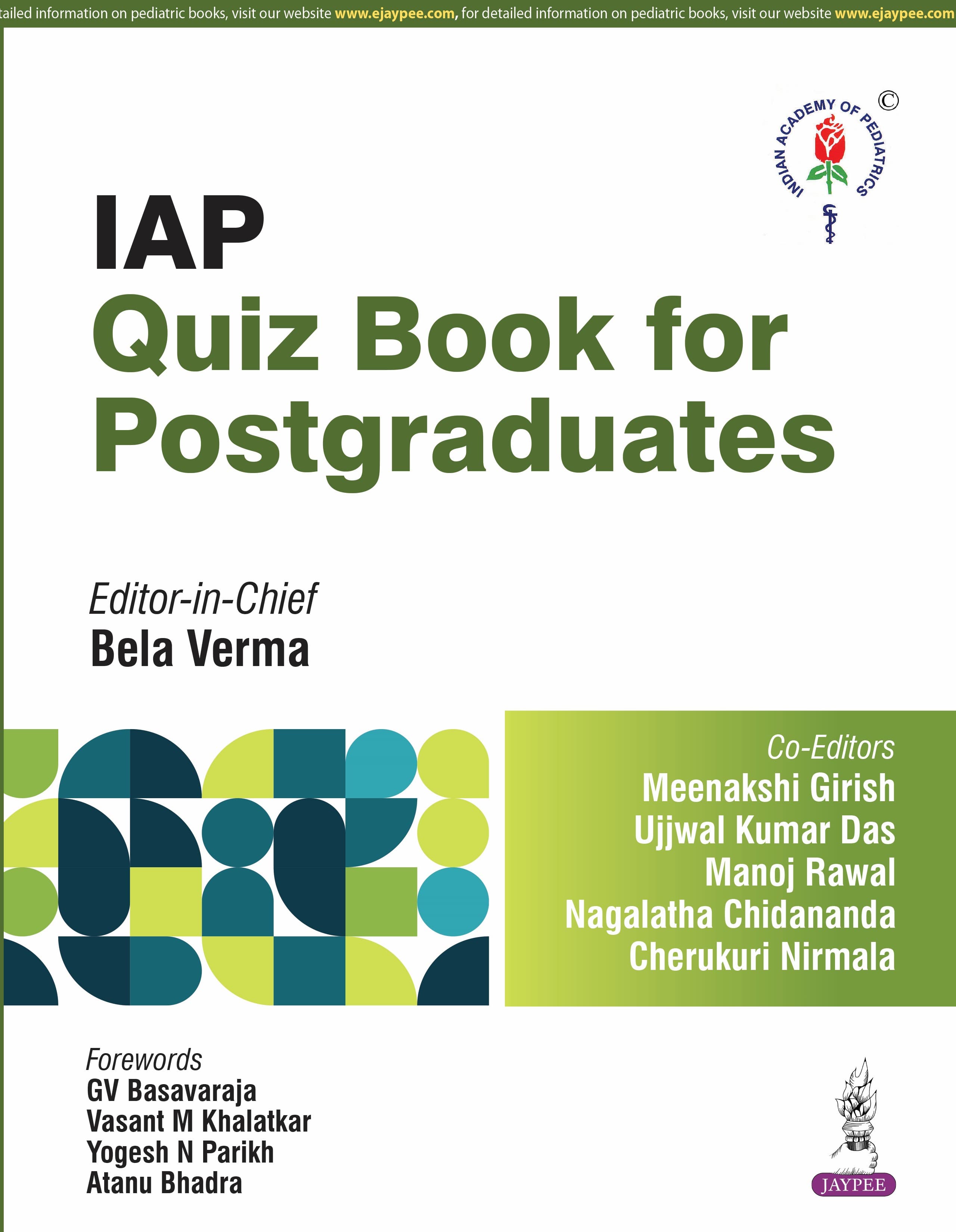 IAP Quiz Book for Postgraduates 1st/2026