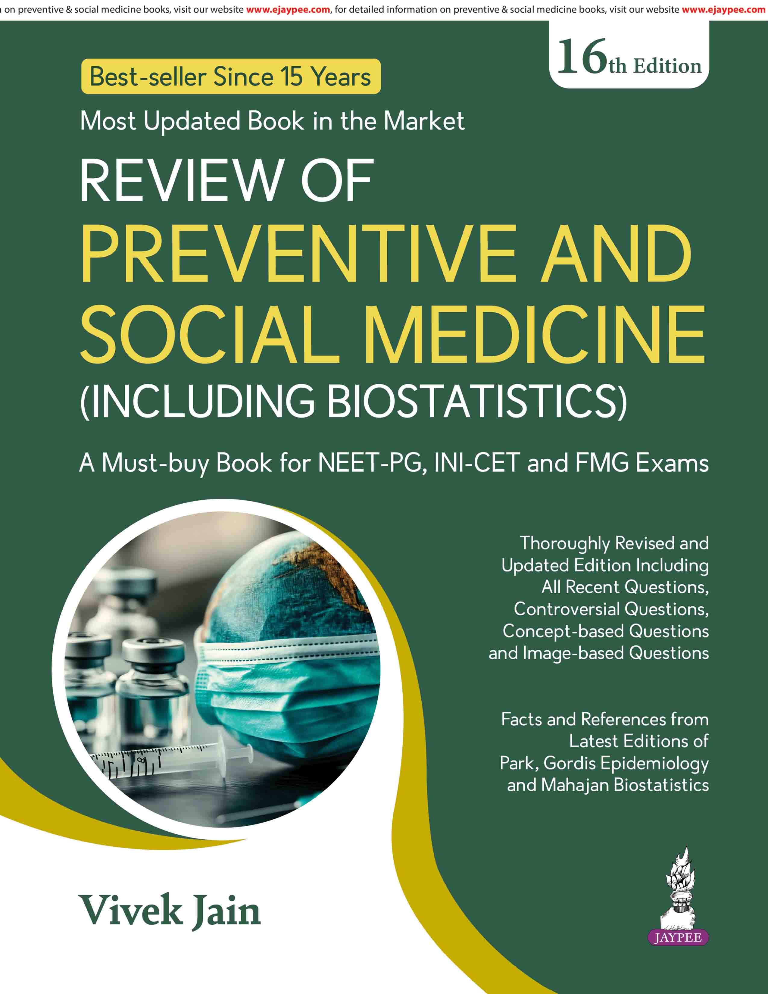 Review of Preventive and Social Medicine (Including Biostatistics) 1th/2026