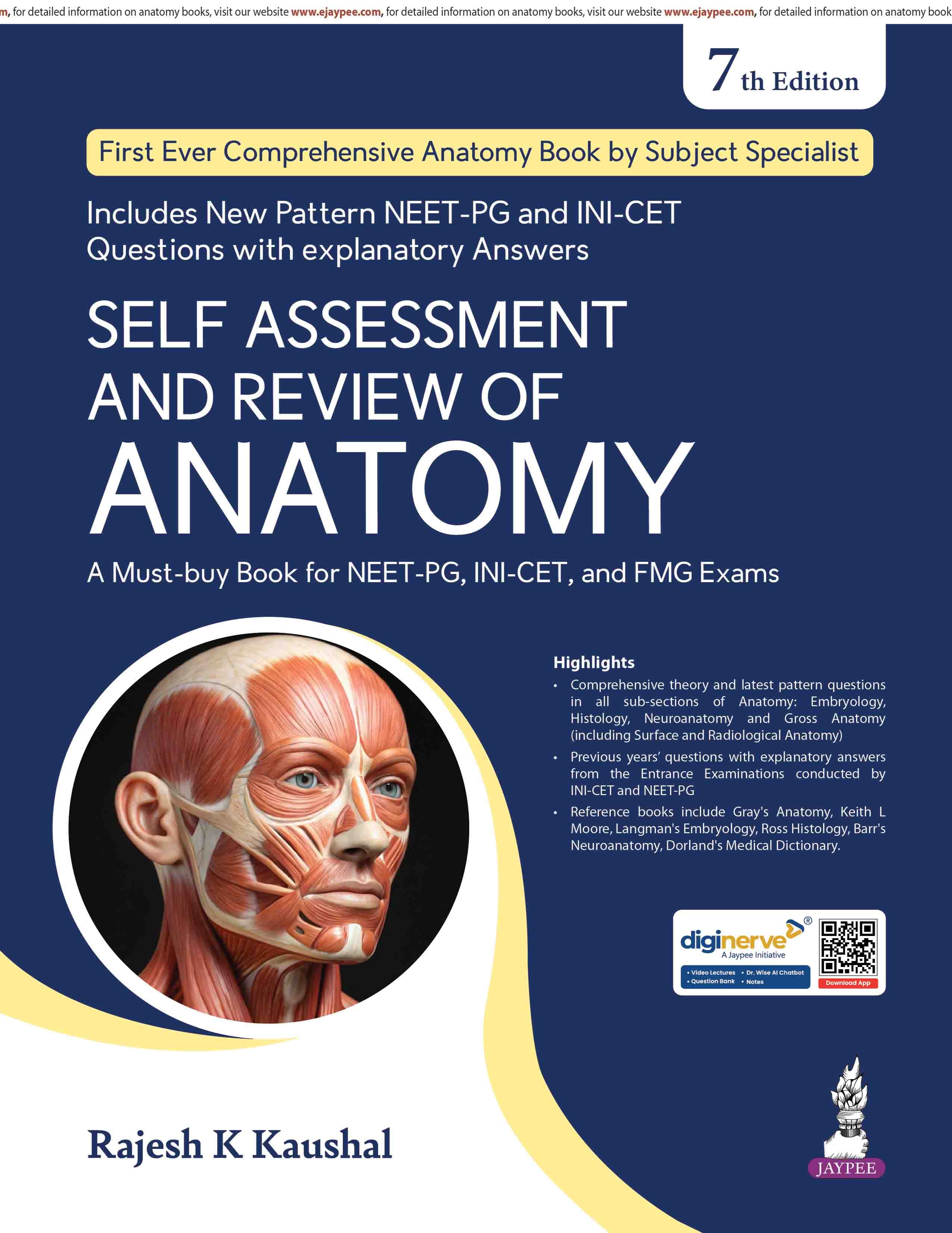 Self Assessment and Review of Anatomy 7th/2027