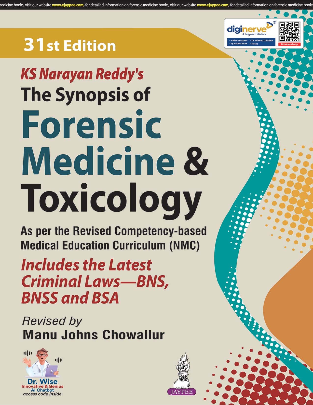 Synopsis of Forensic Medicine & Toxicology 31st/2026