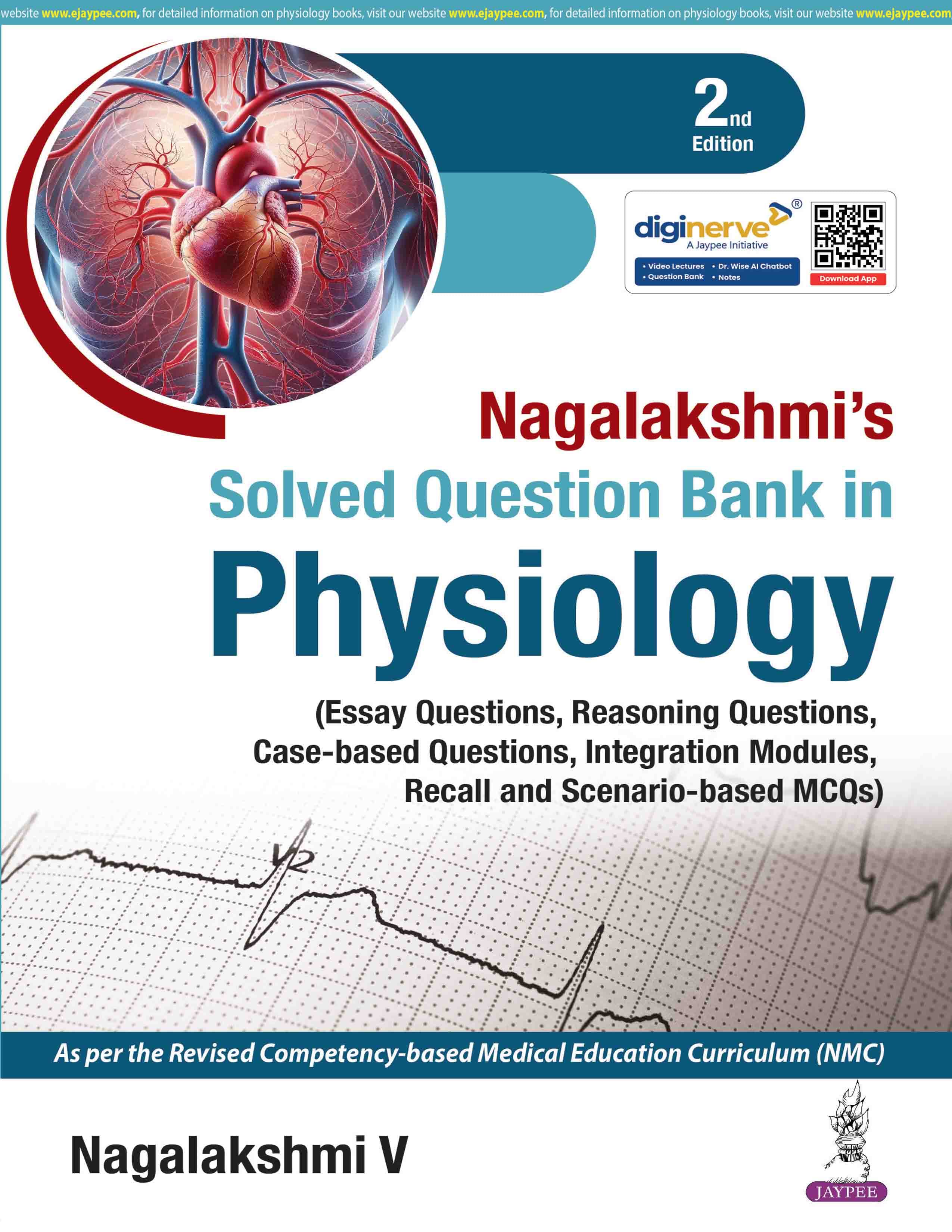 Nagalakshmi’s Solved Question Bank in Physiology 2nd/2026