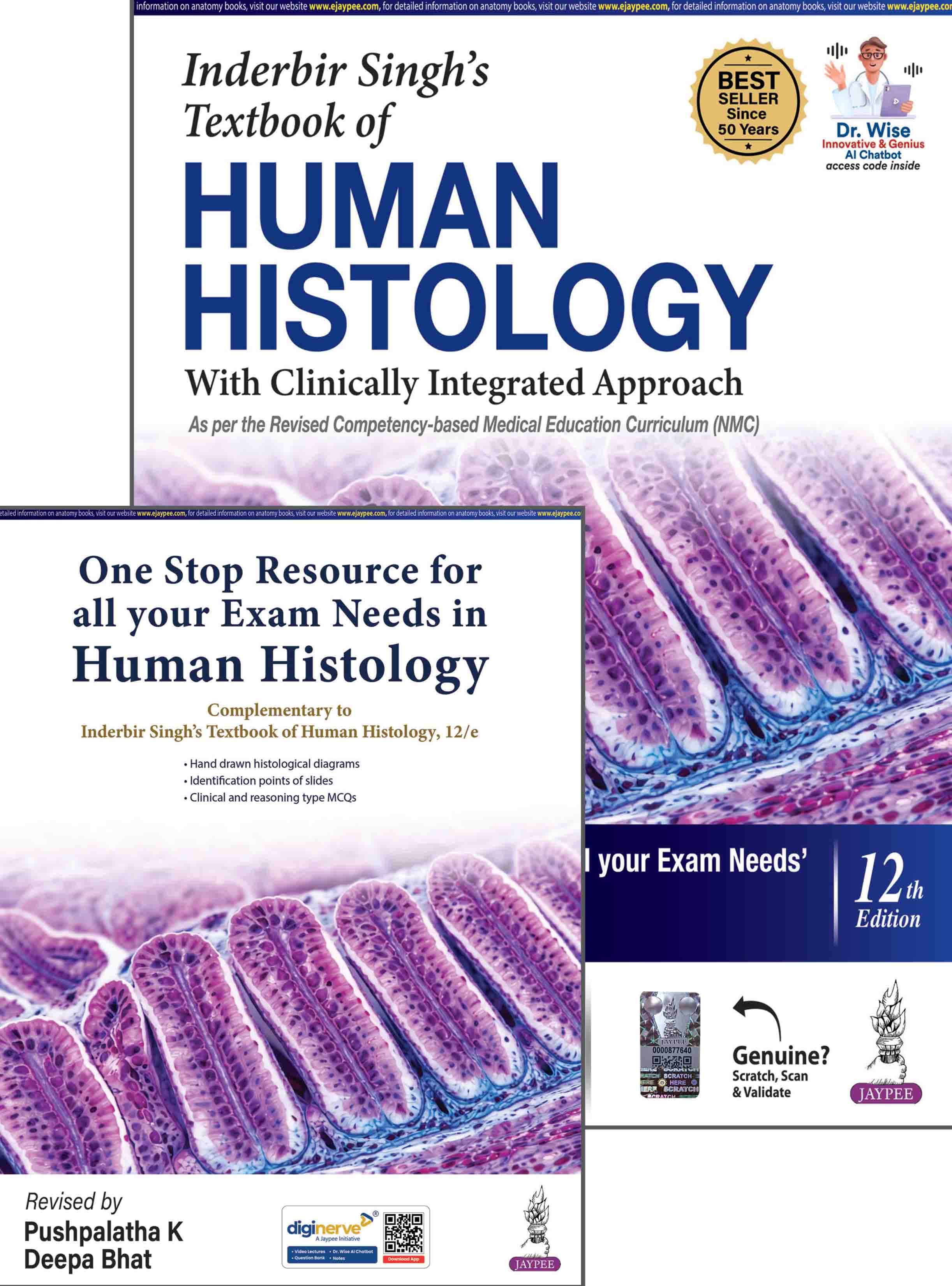 Inderbir Singh’s Textbook of Human Histology 12th/2027