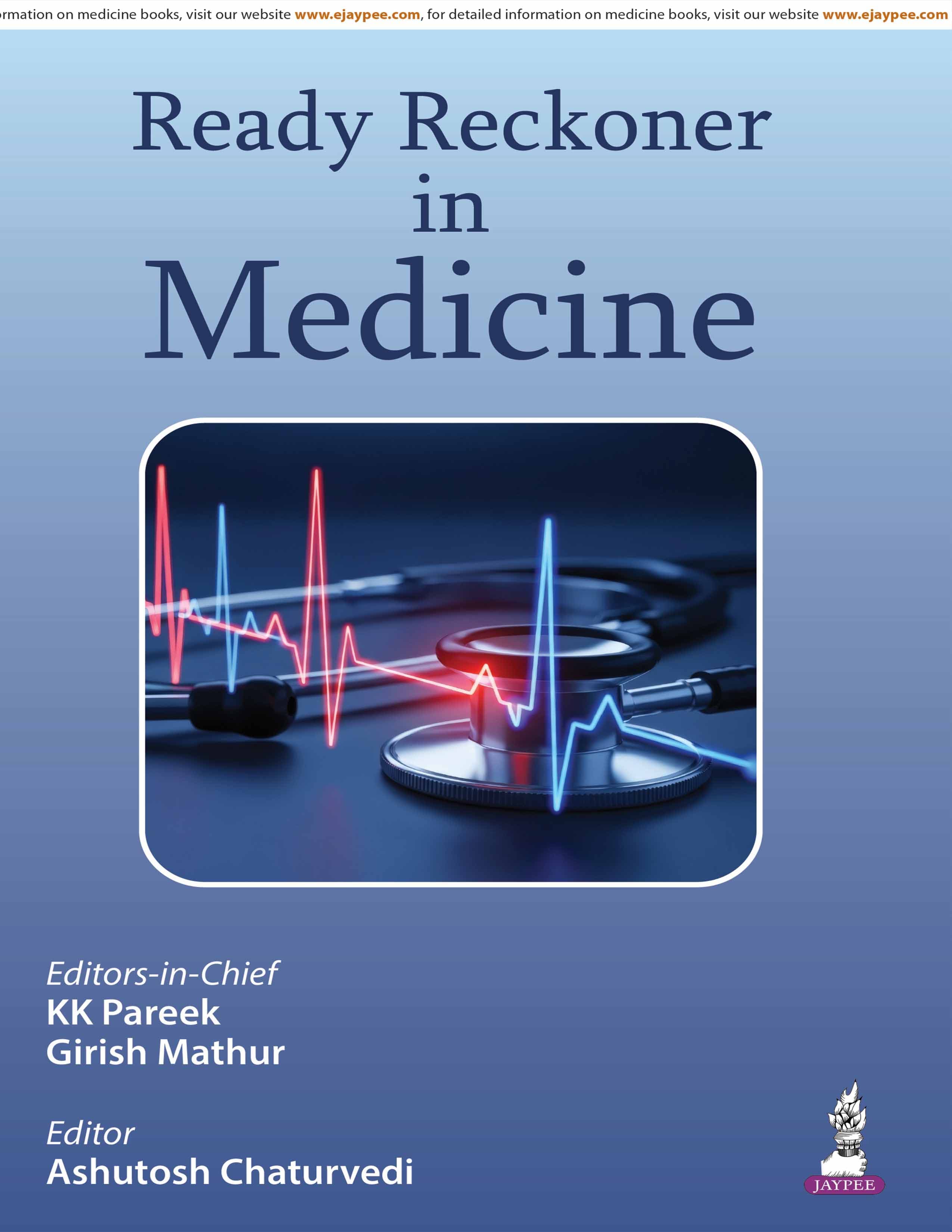 Ready Reckoner in Medicine 1st/2026