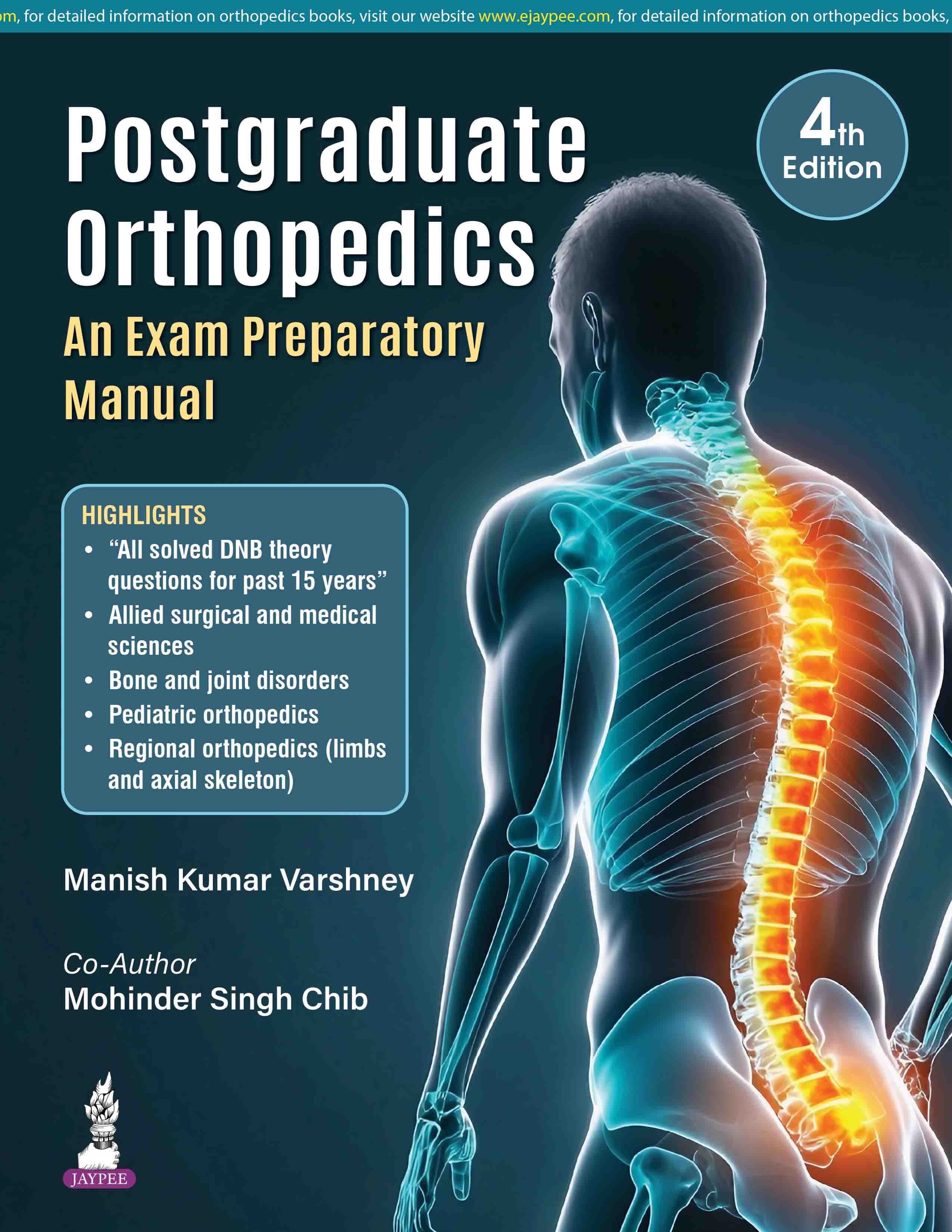 Postgraduate Orthopedics: An Exam Preparatory Manual 4th/2026