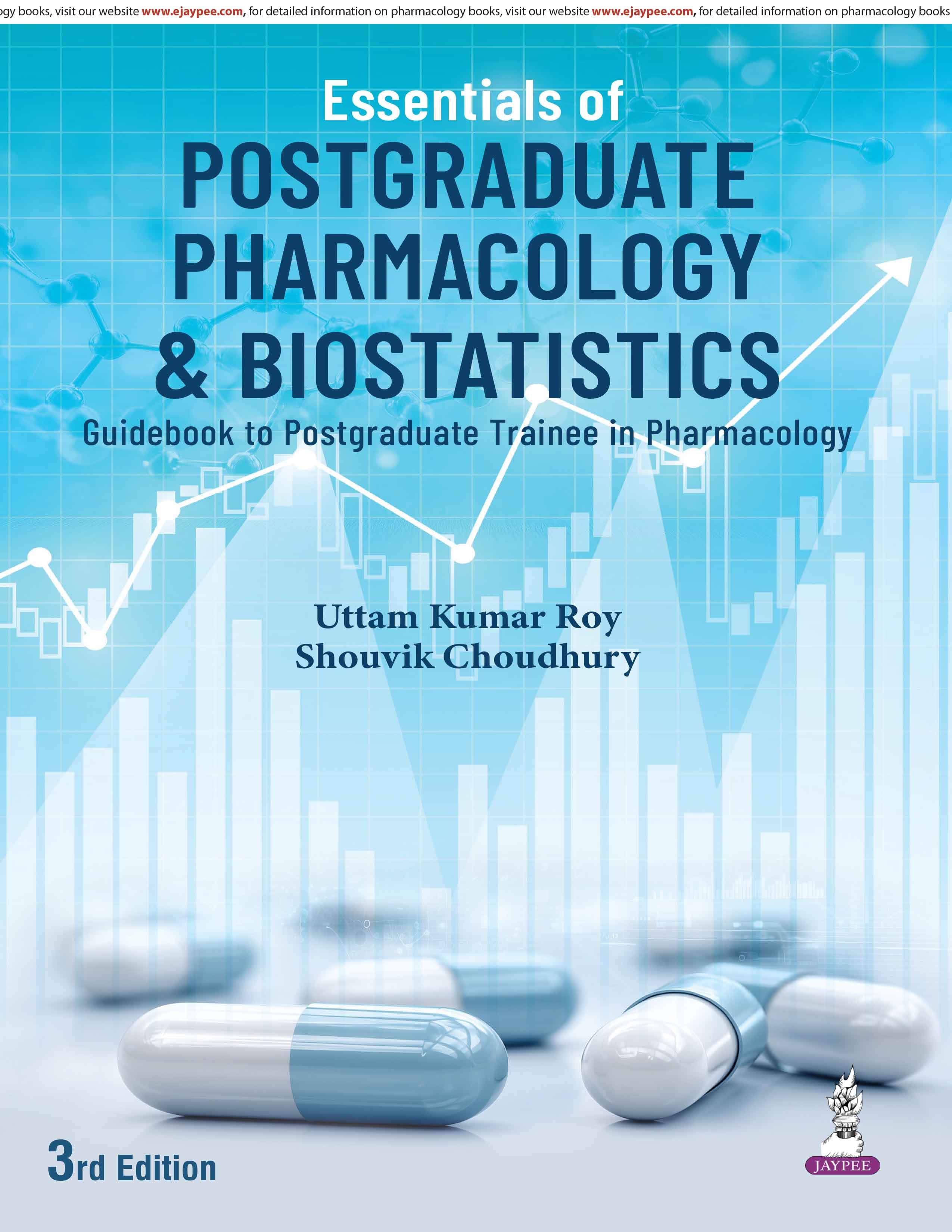 Essentials of Postgraduate Pharmacology & Biostatistics 3rd/2027