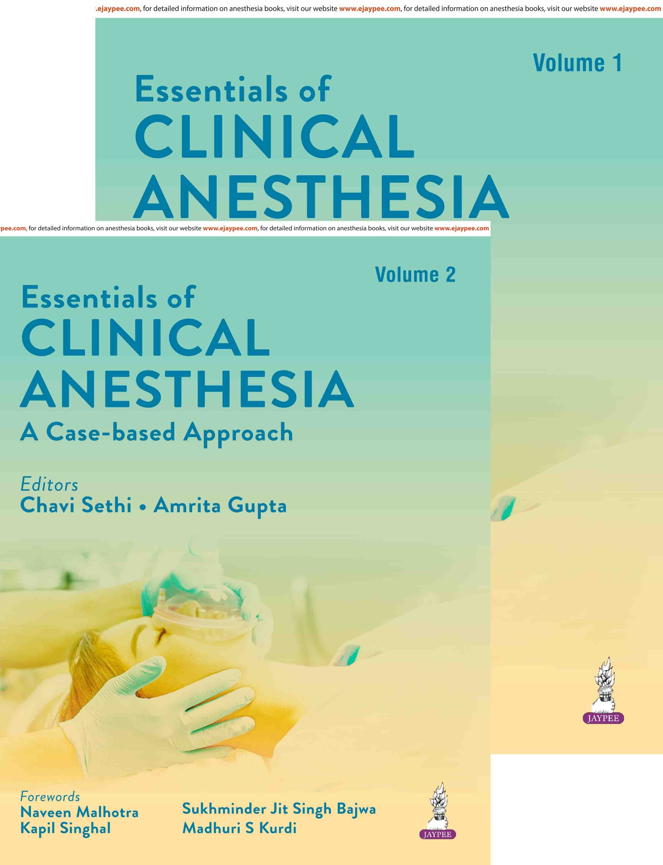 Essentials of Clinical Anesthesia 1st/2027 (2 Vols)