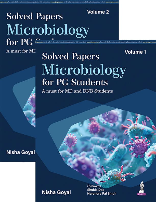 Solved Papers Microbiology for PG Students 1st/2026 (2 Vols)