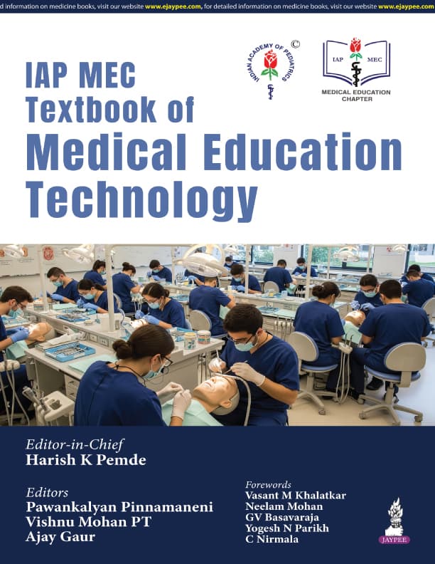 IAP MEC Textbook of Medical Education Technology 1st/2026