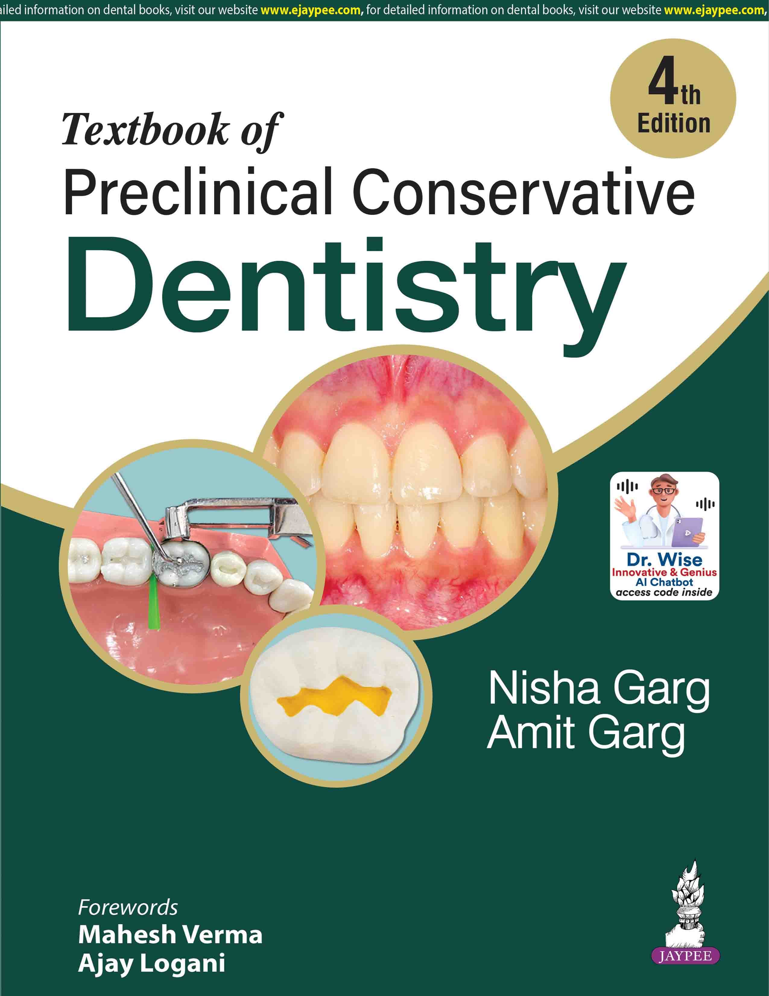 Textbook of Preclinical Conservative Dentistry 4th/2026