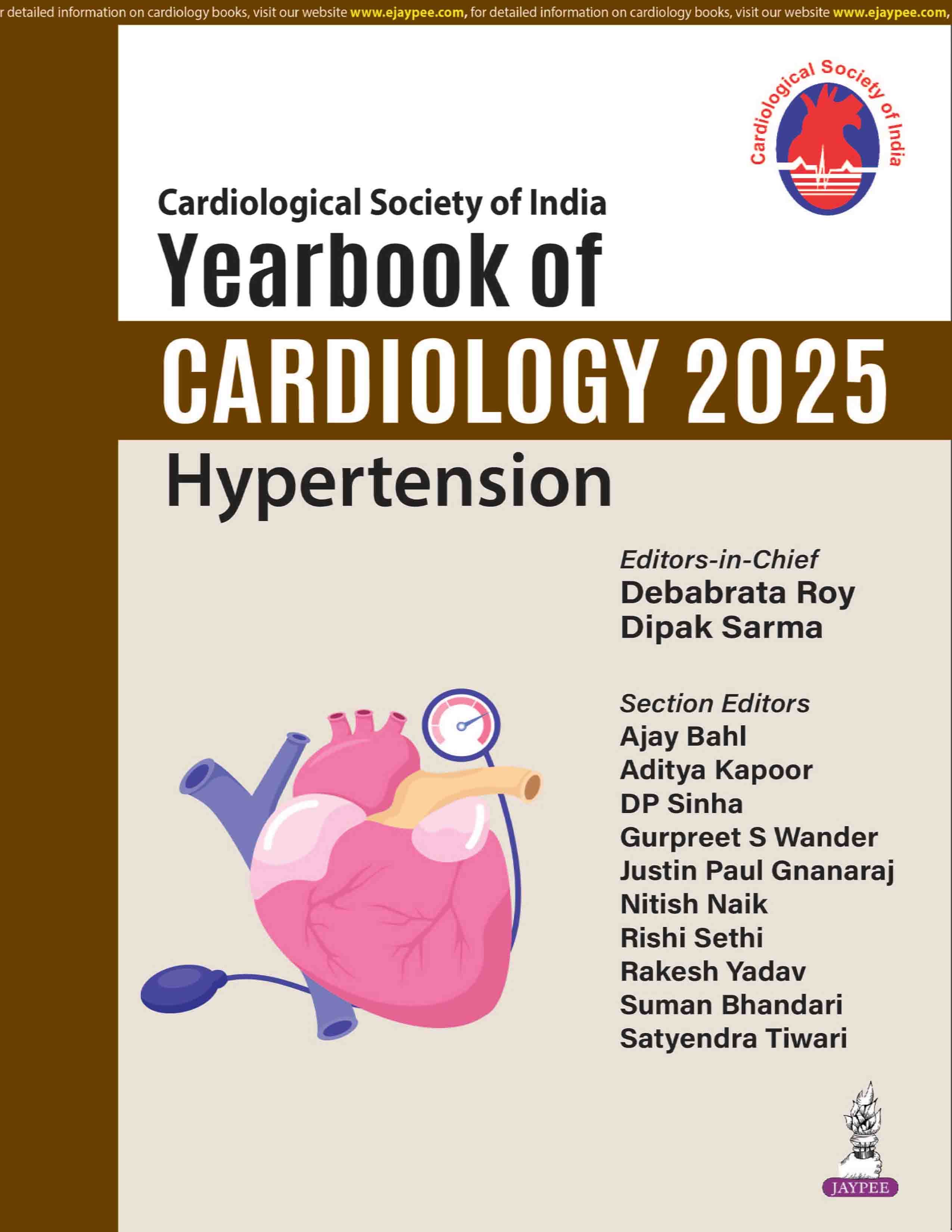 CSI Yearbook of Cardiology 2025: Hypertension 1st/2026