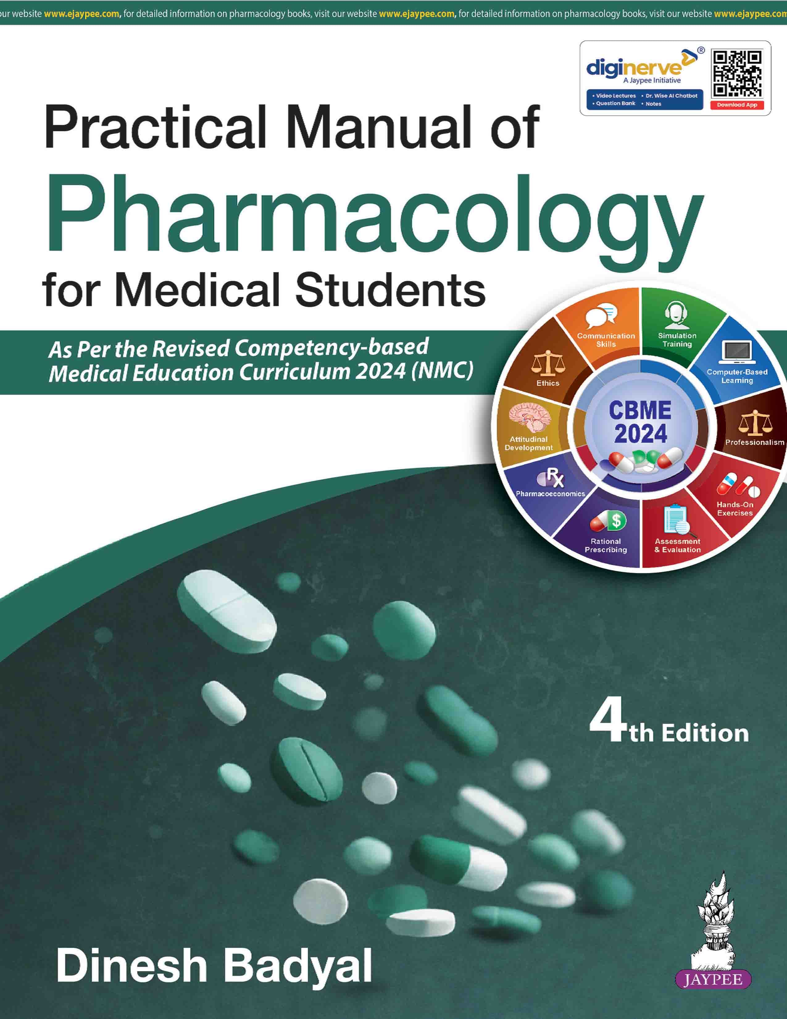 Practical Manual of Pharmacology for Medical Students 4th/2026